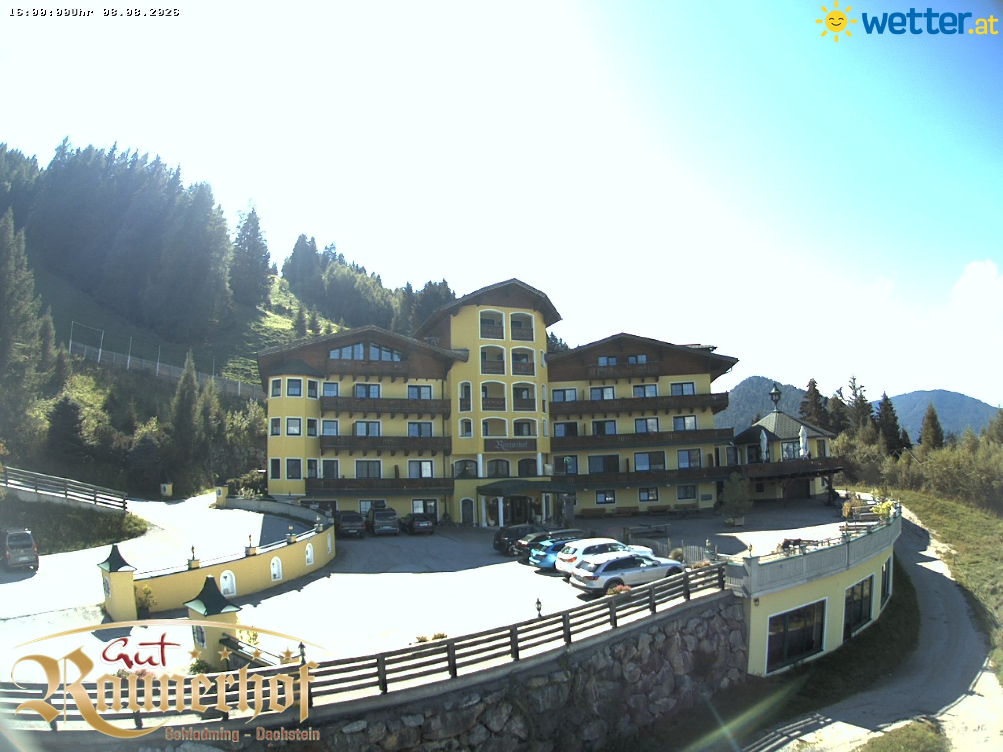 Archived image Webcam Schladming: Hotel Raunerhof