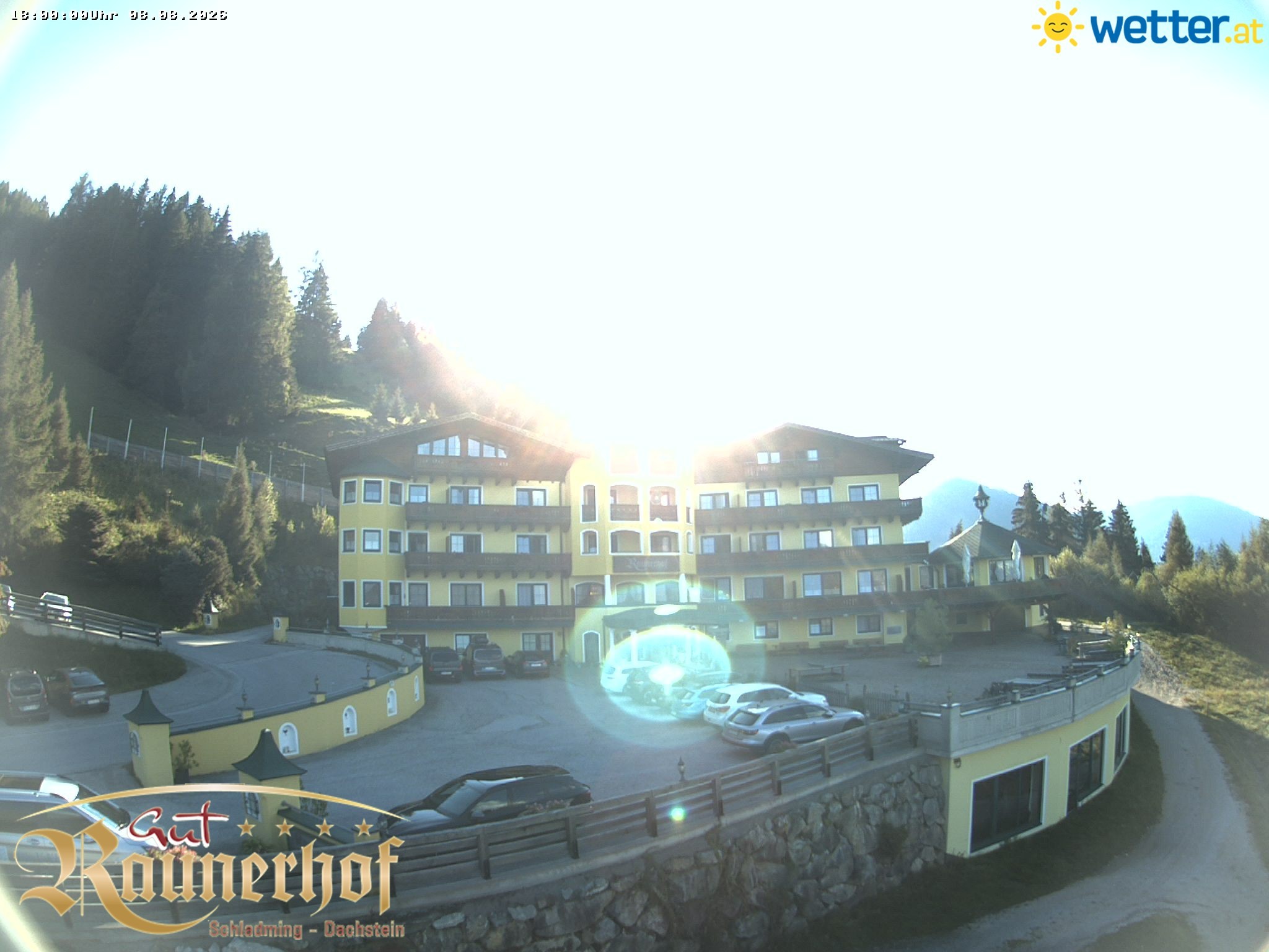Archived image Webcam Schladming: Hotel Raunerhof