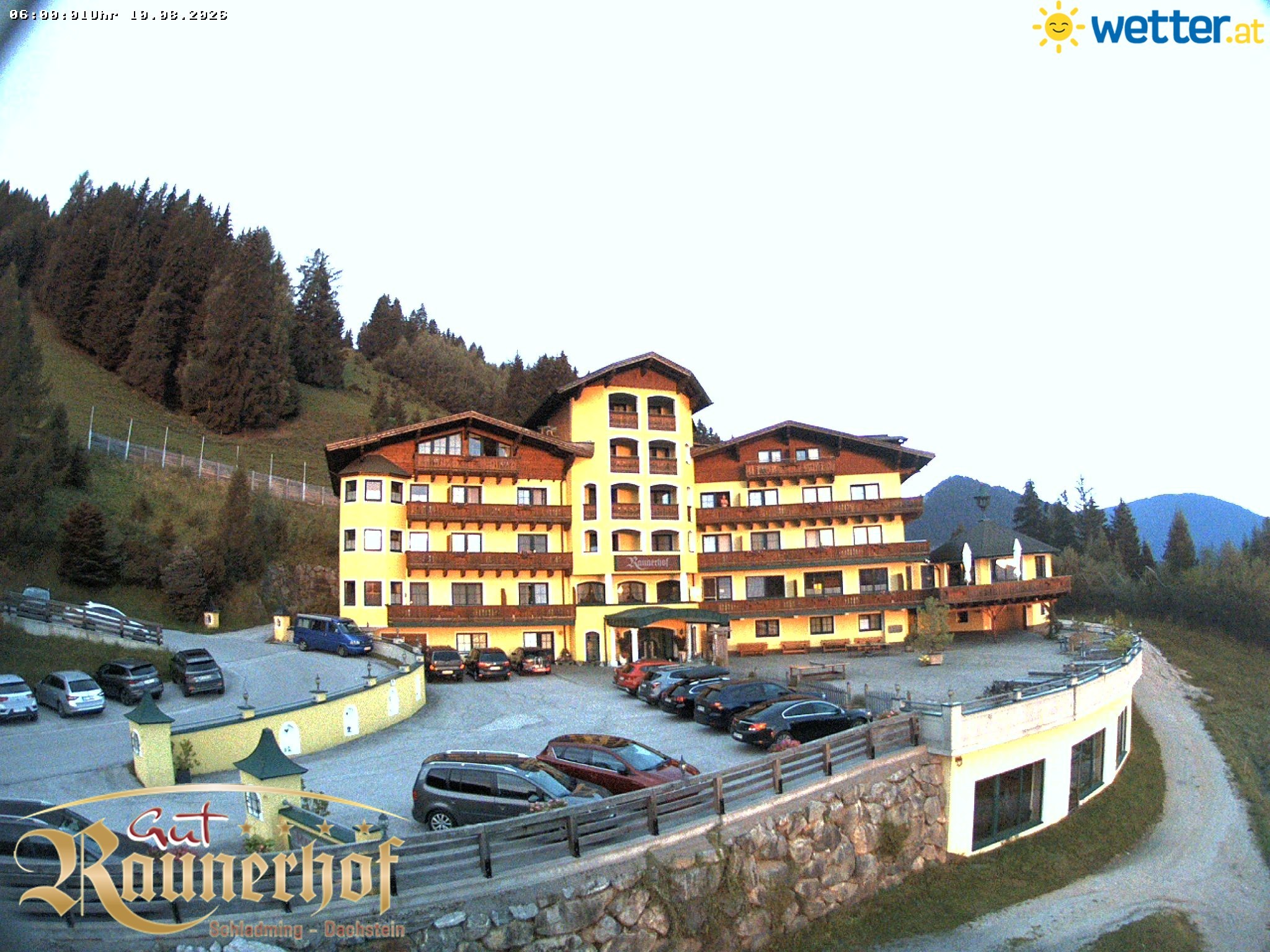 Archived image Webcam Schladming: Hotel Raunerhof