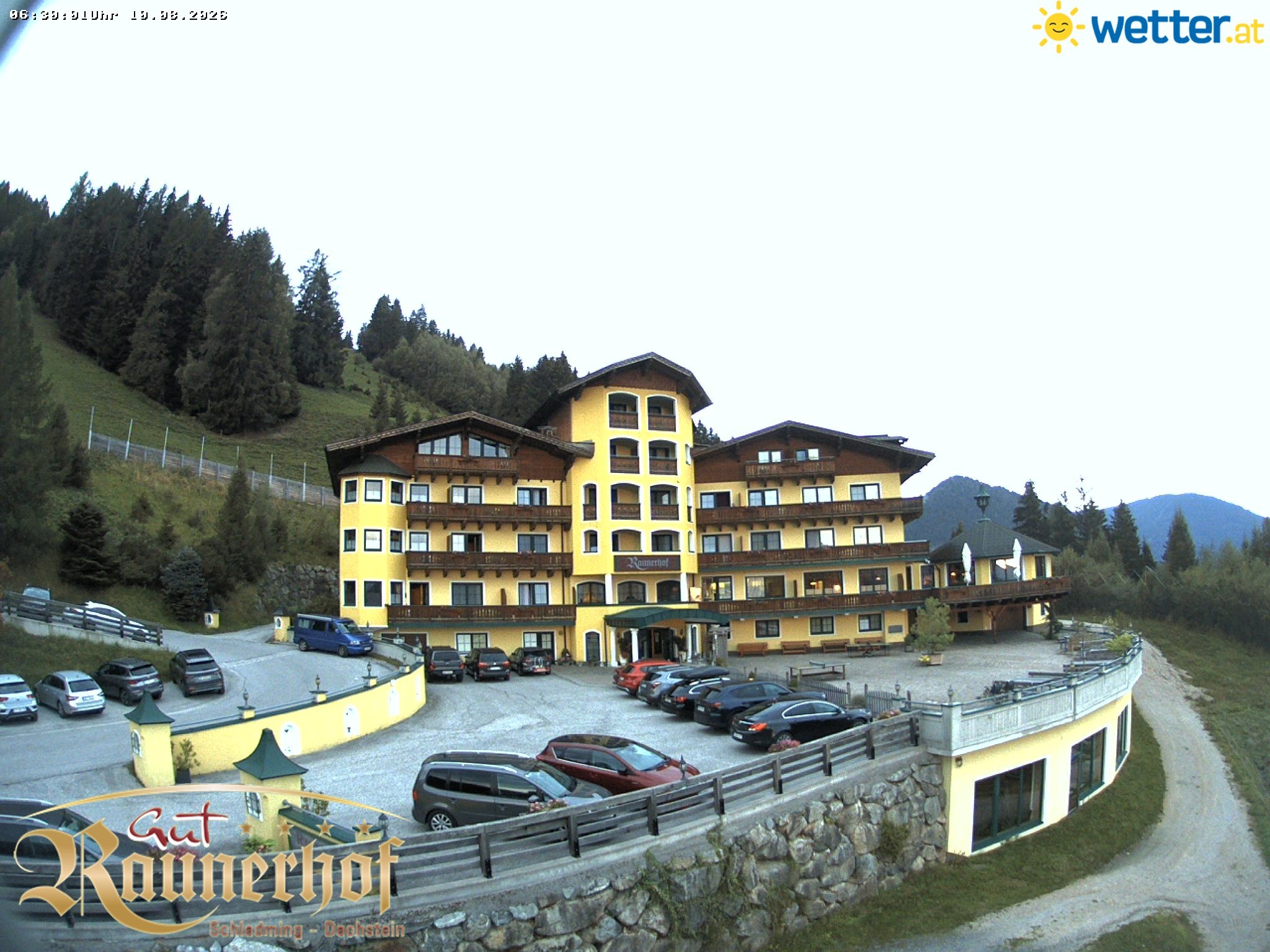 Archived image Webcam Schladming: Hotel Raunerhof