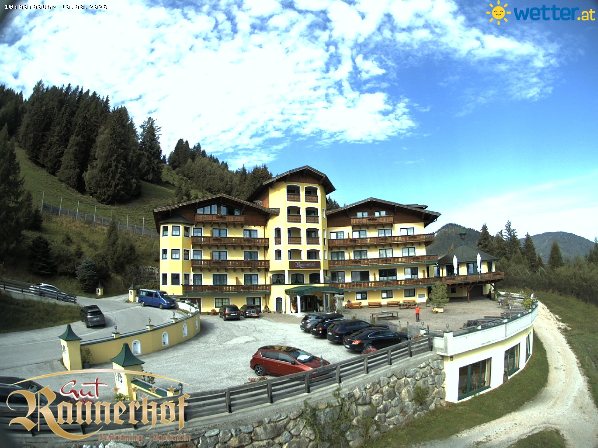 Archived image Webcam Schladming: Hotel Raunerhof