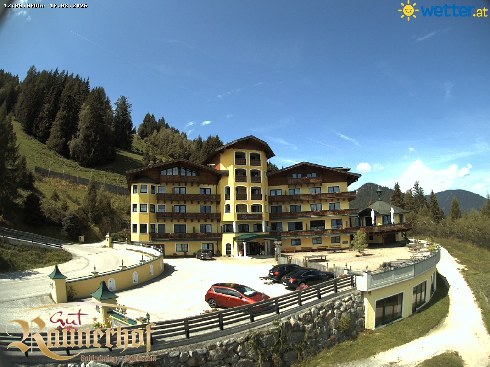 Archived image Webcam Schladming: Hotel Raunerhof