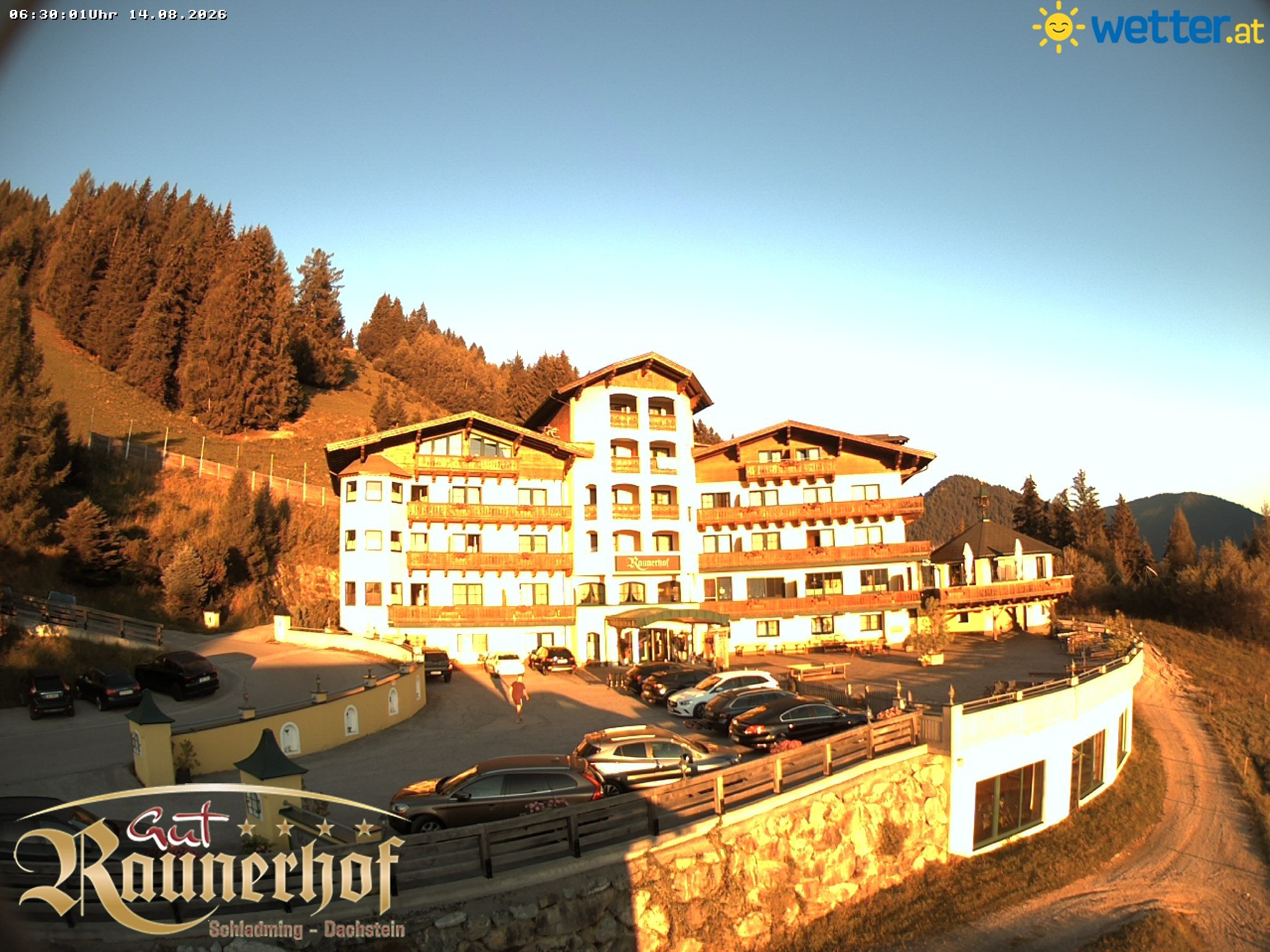 Archived image Webcam Schladming: Hotel Raunerhof