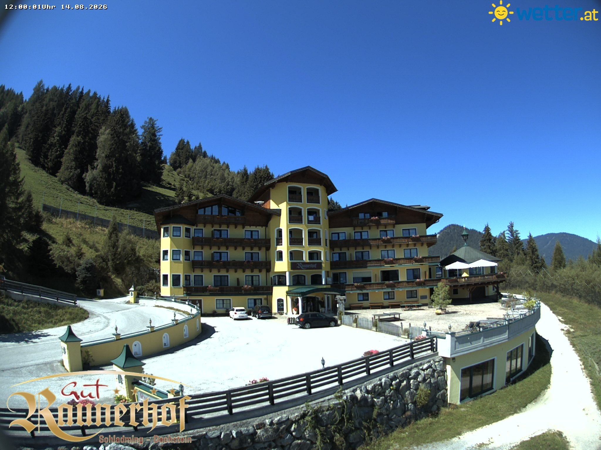 Archived image Webcam Schladming: Hotel Raunerhof