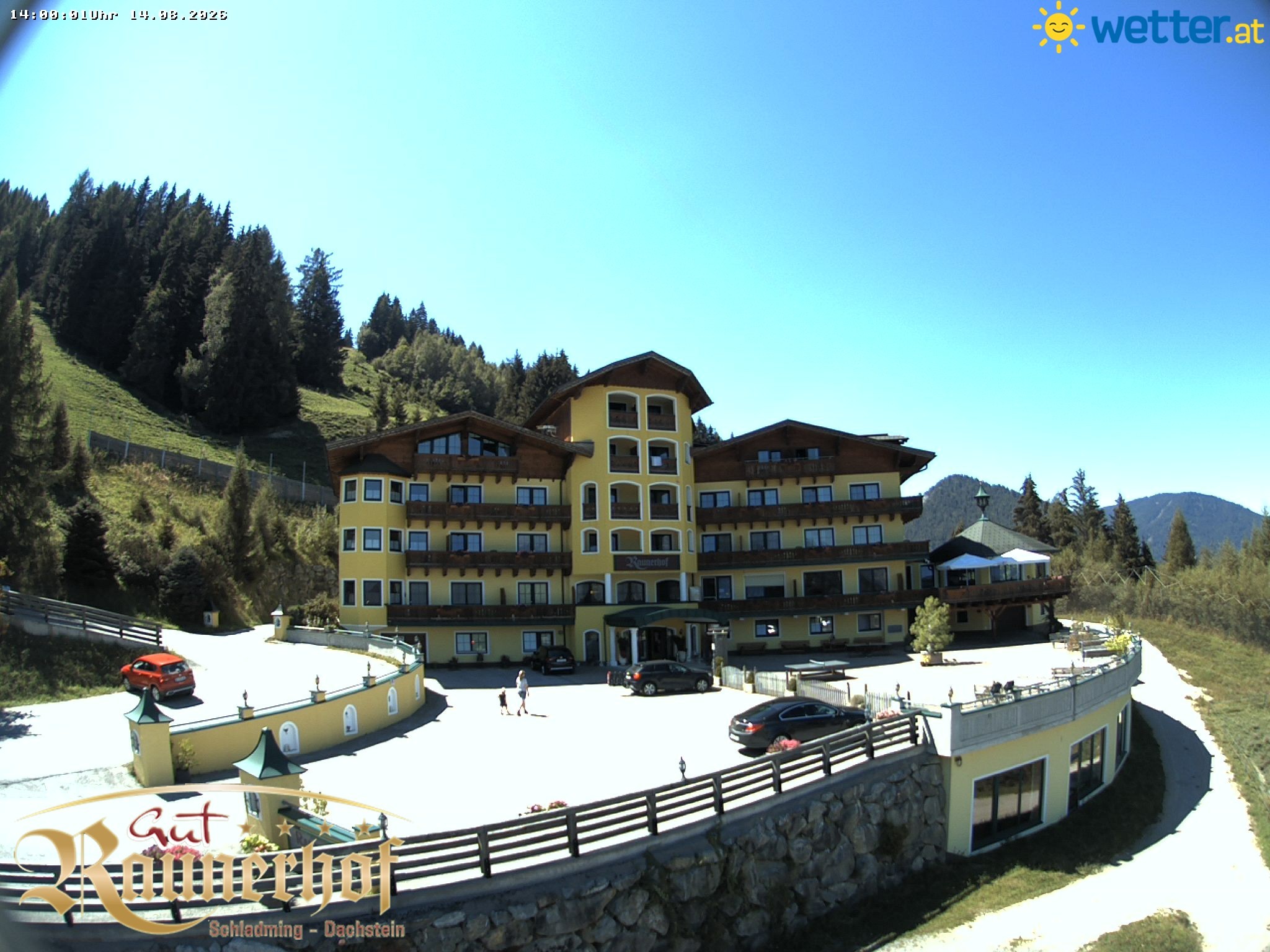 Archived image Webcam Schladming: Hotel Raunerhof