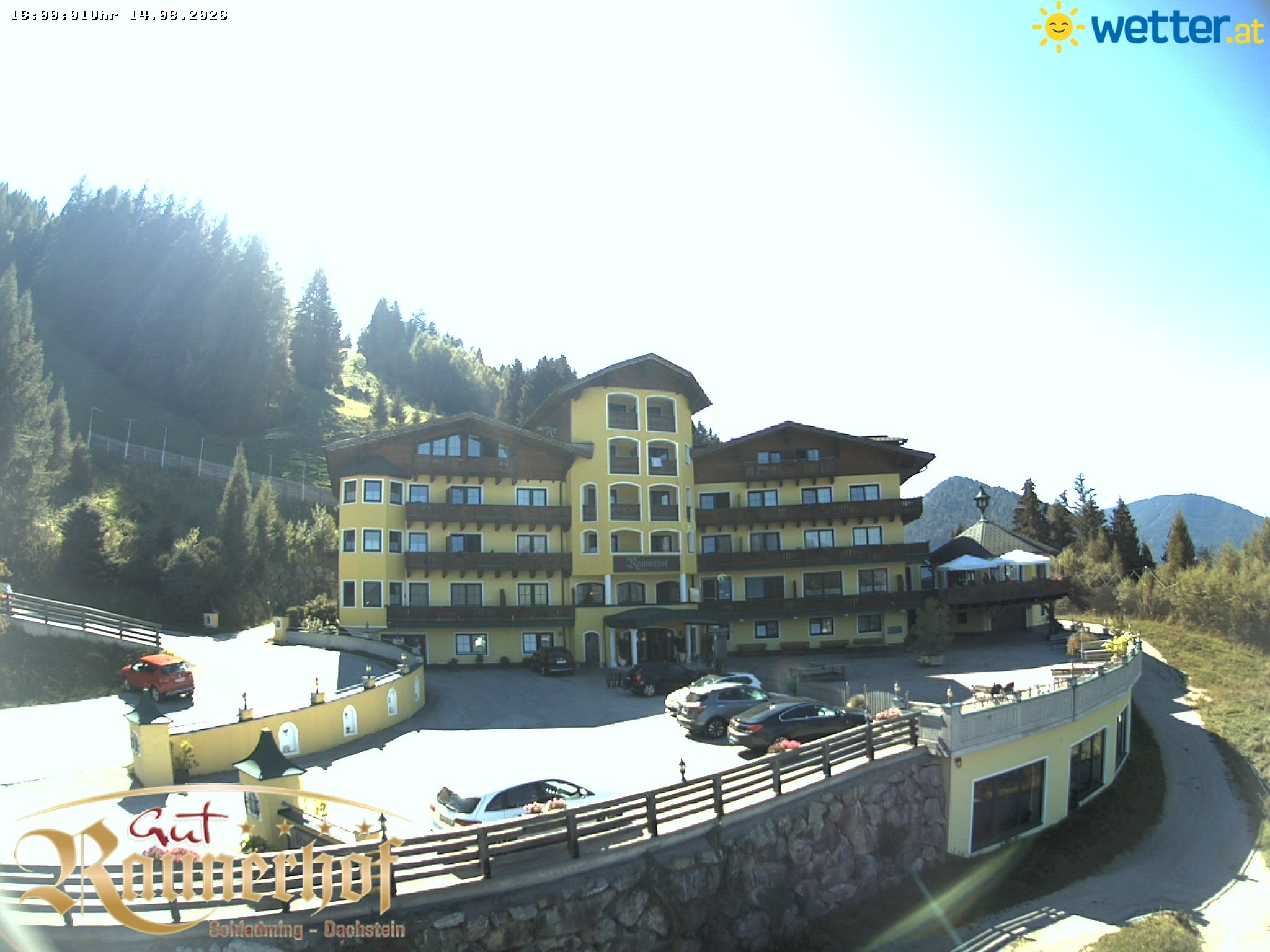 Archived image Webcam Schladming: Hotel Raunerhof