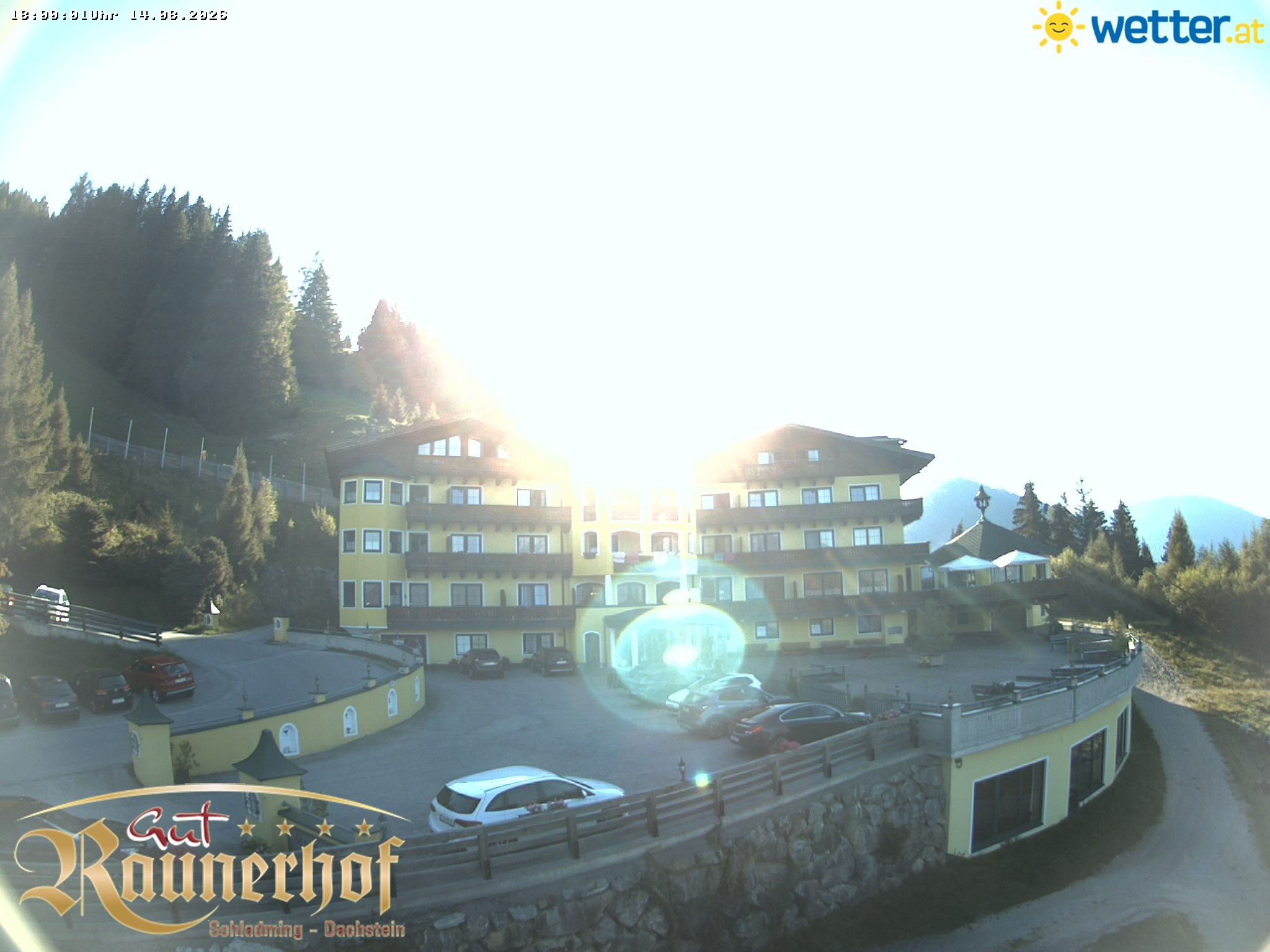 Archived image Webcam Schladming: Hotel Raunerhof