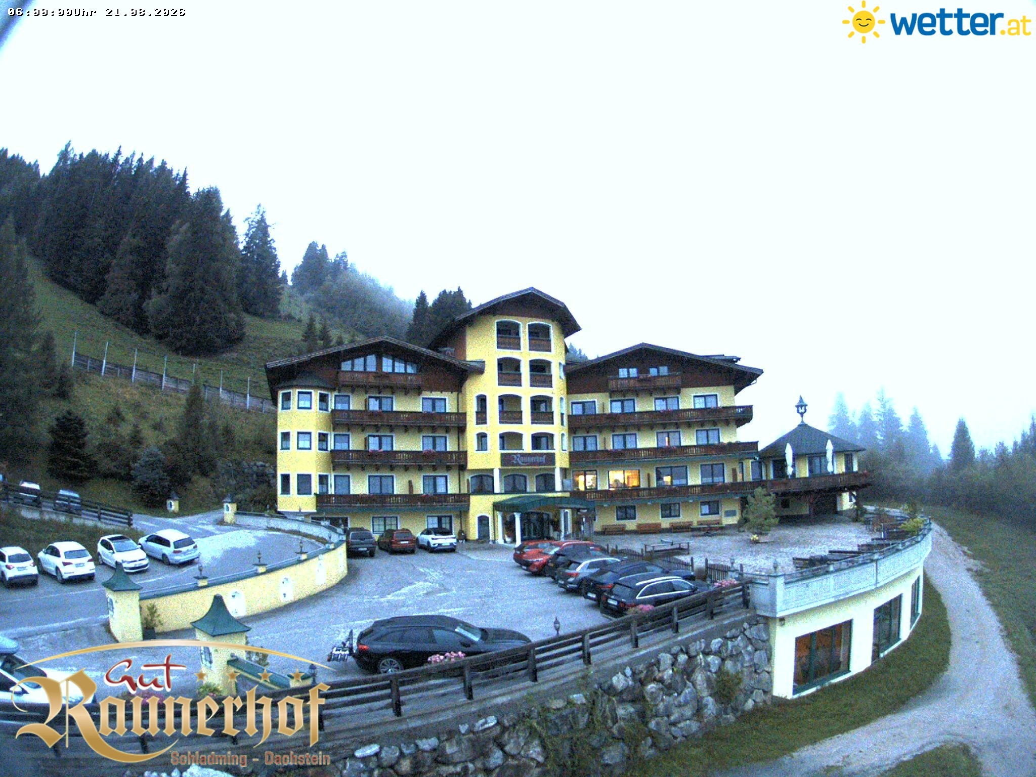 Archived image Webcam Schladming: Hotel Raunerhof