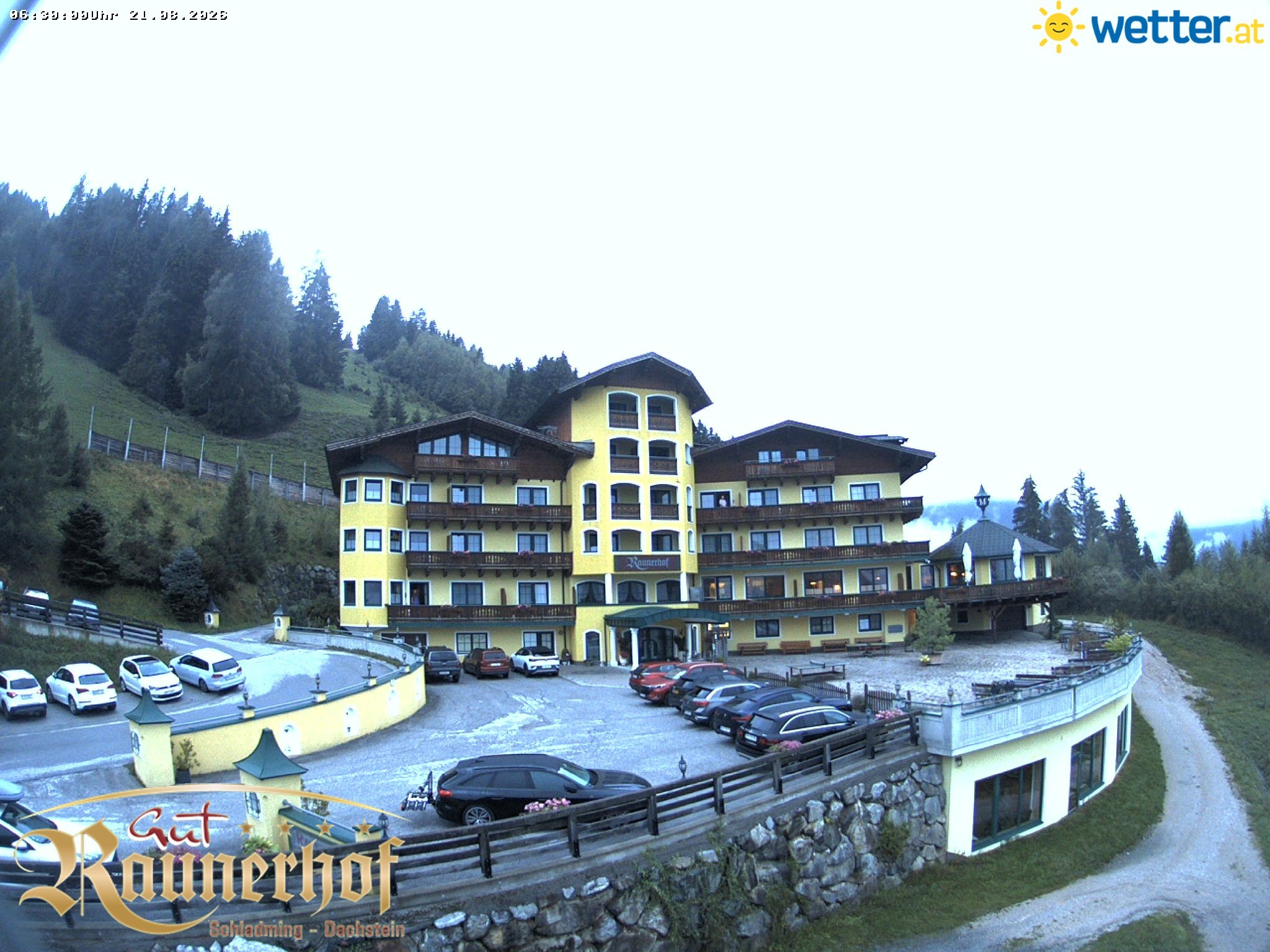 Archived image Webcam Schladming: Hotel Raunerhof