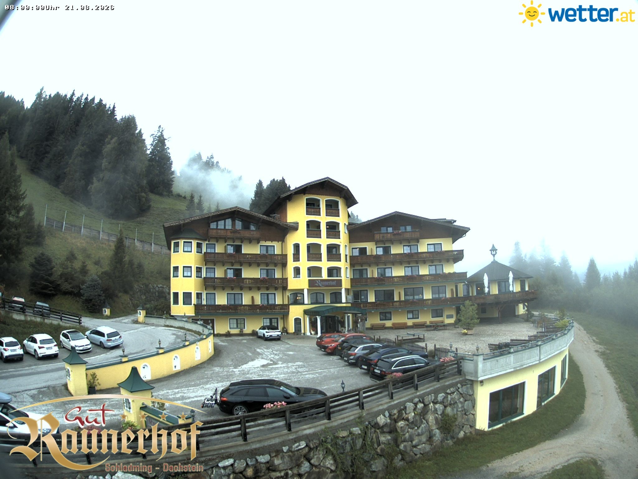 Archived image Webcam Schladming: Hotel Raunerhof
