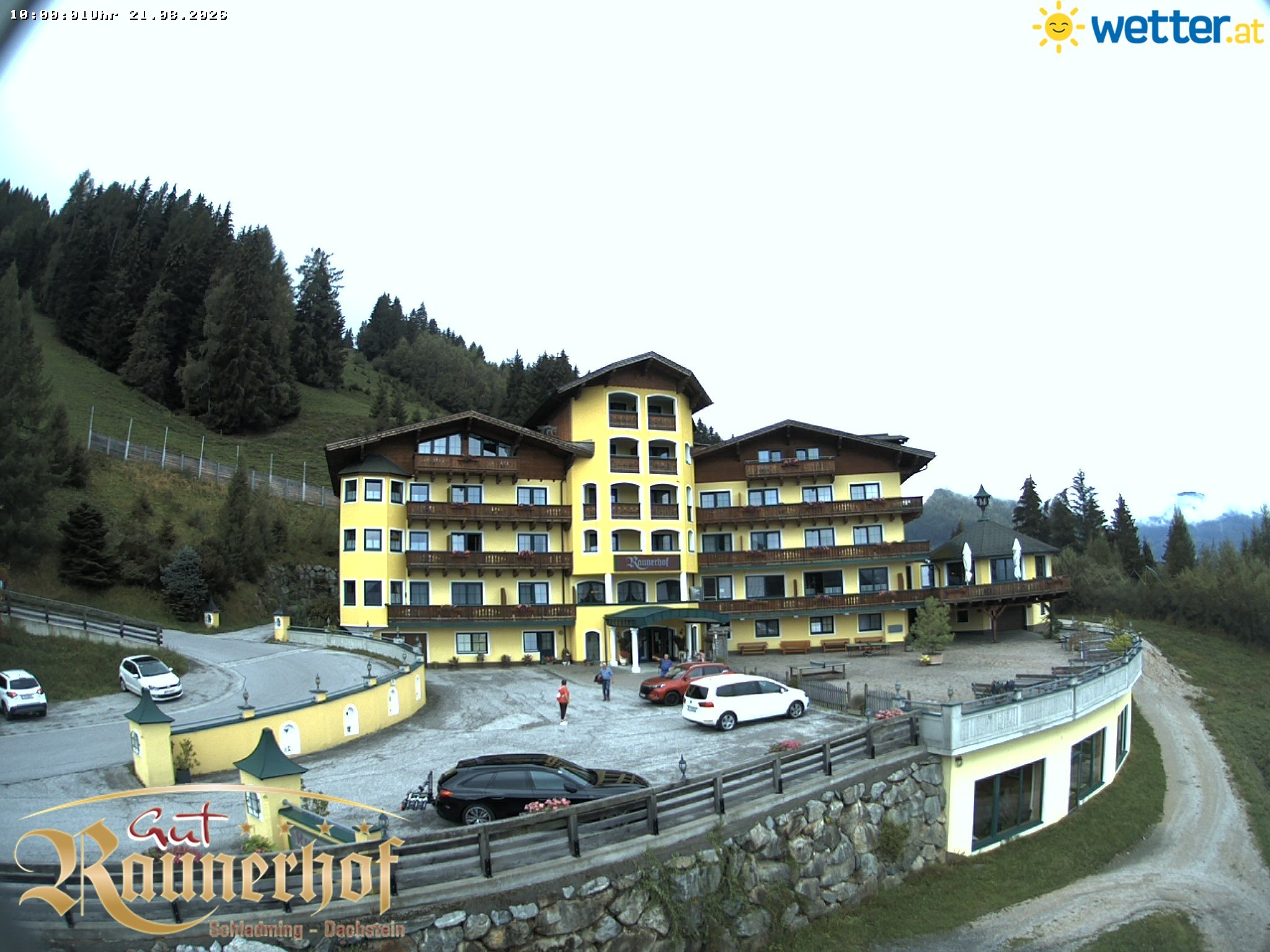 Archived image Webcam Schladming: Hotel Raunerhof