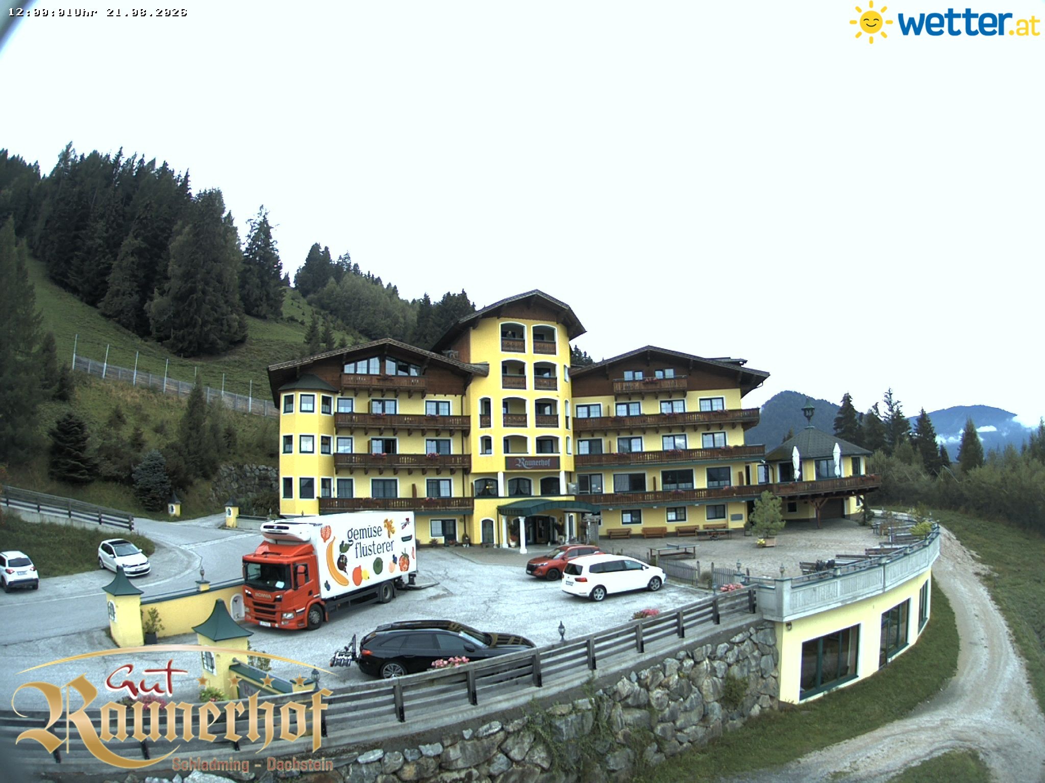 Archived image Webcam Schladming: Hotel Raunerhof
