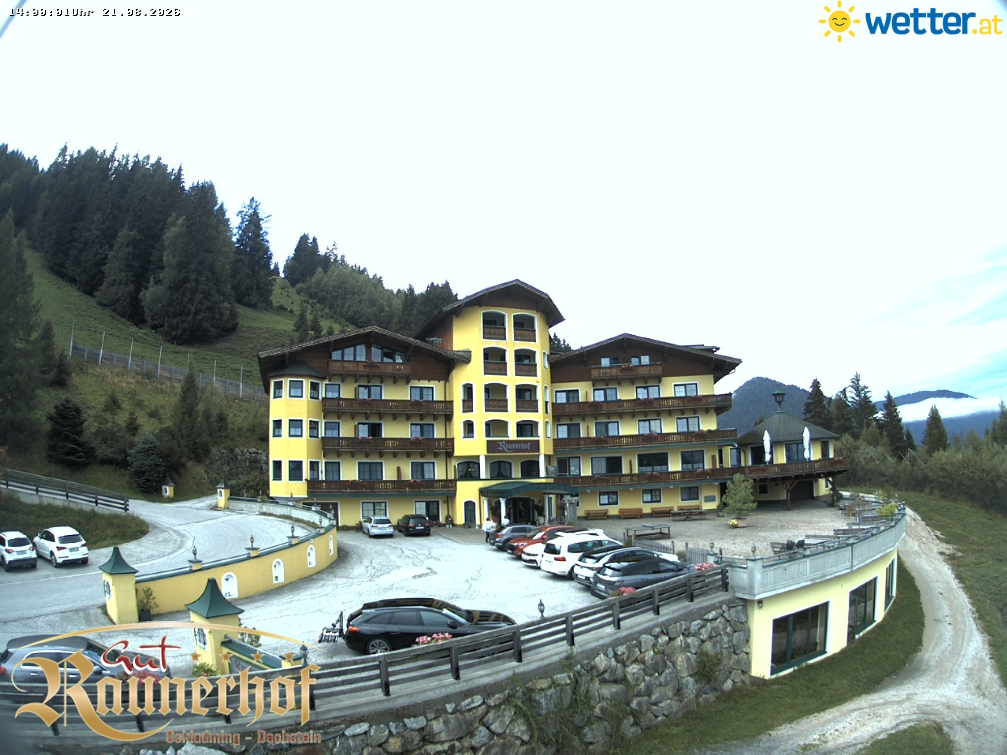 Archived image Webcam Schladming: Hotel Raunerhof