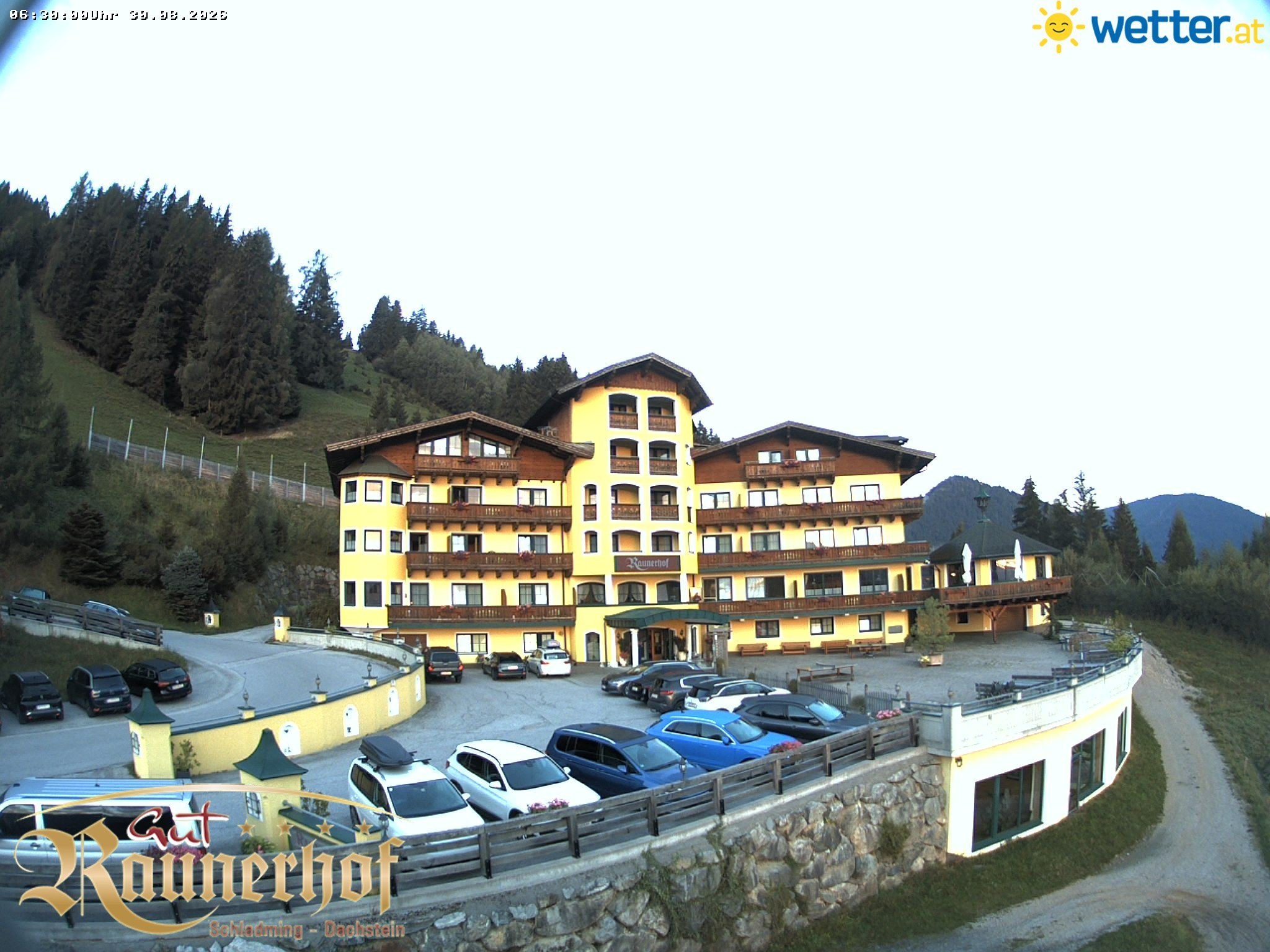 Archived image Webcam Schladming: Hotel Raunerhof