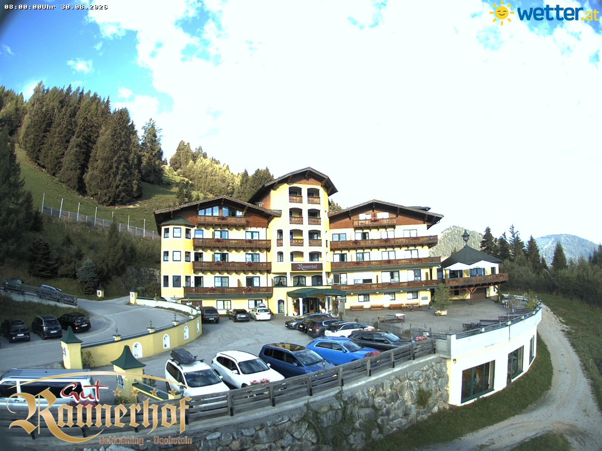 Archived image Webcam Schladming: Hotel Raunerhof