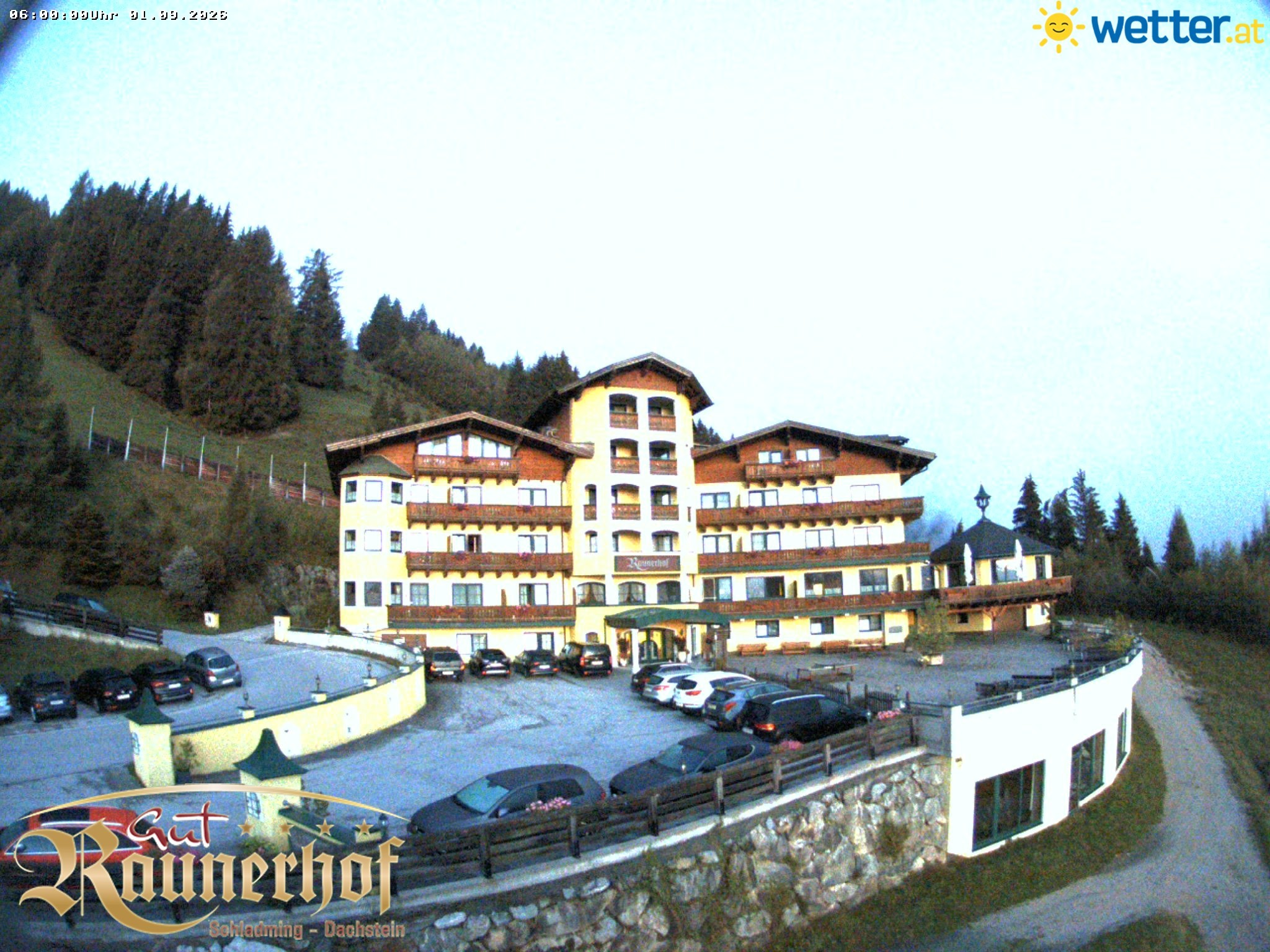 Archived image Webcam Schladming: Hotel Raunerhof