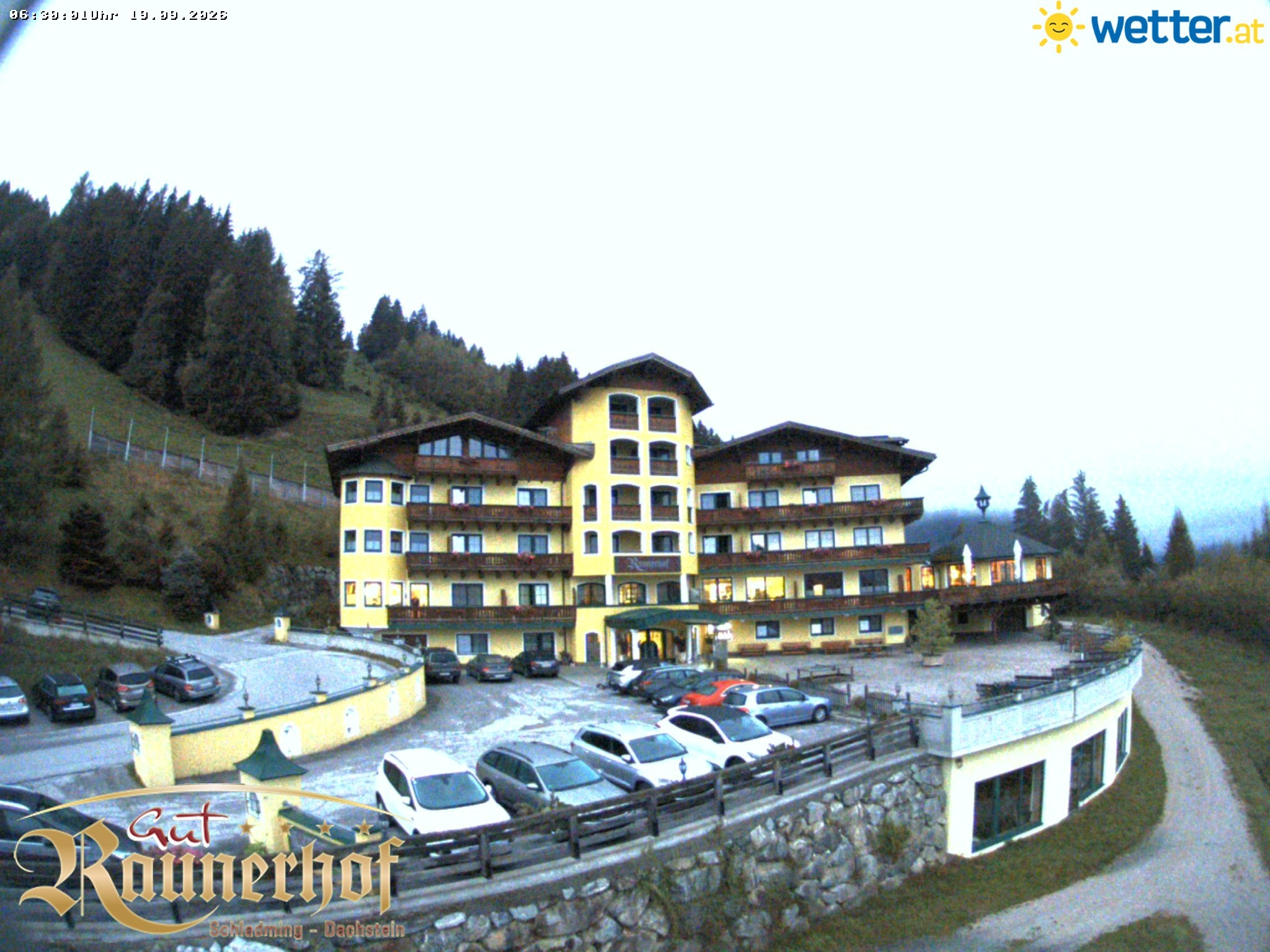 Archived image Webcam Schladming: Hotel Raunerhof