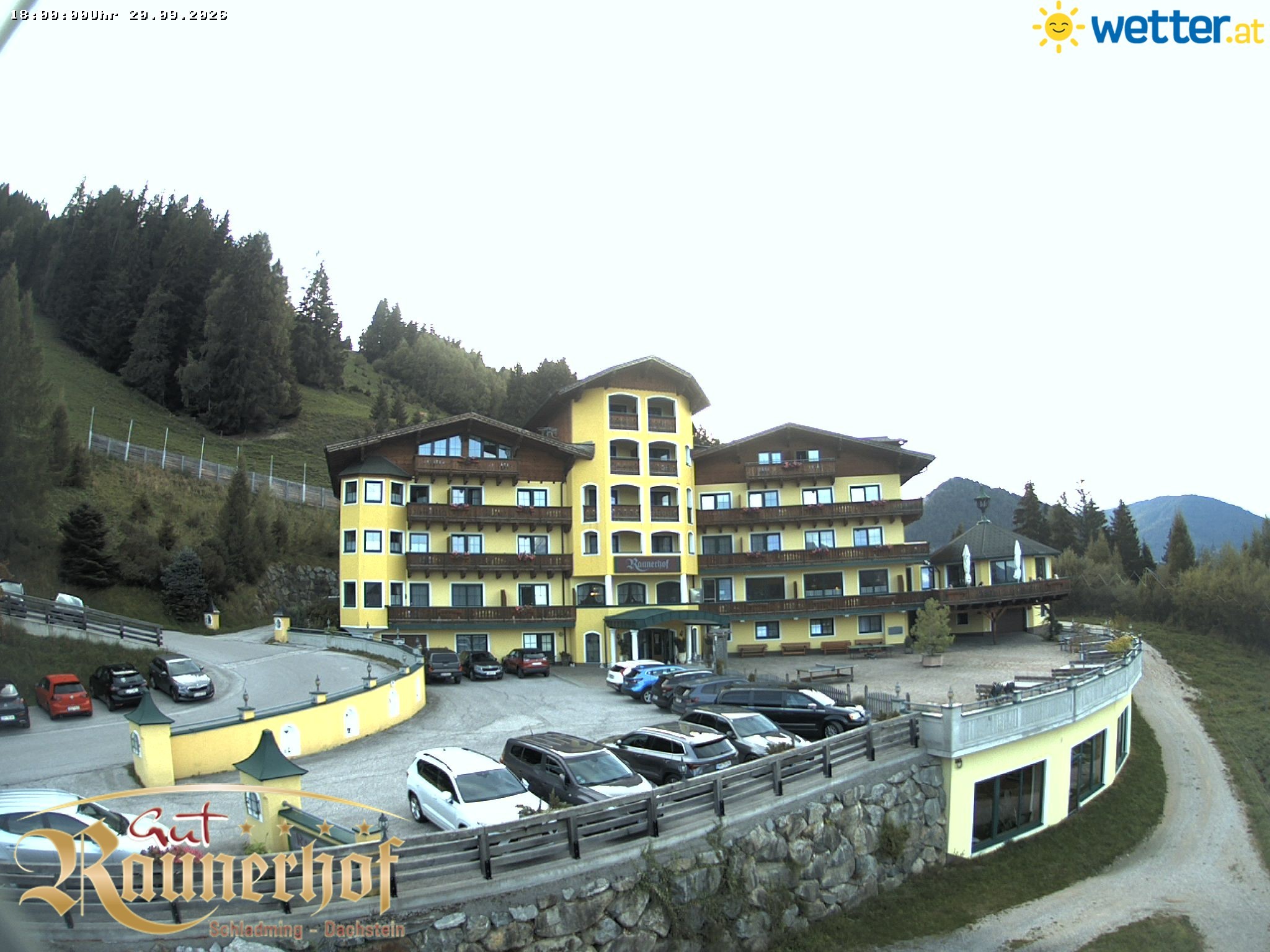 Archived image Webcam Schladming: Hotel Raunerhof