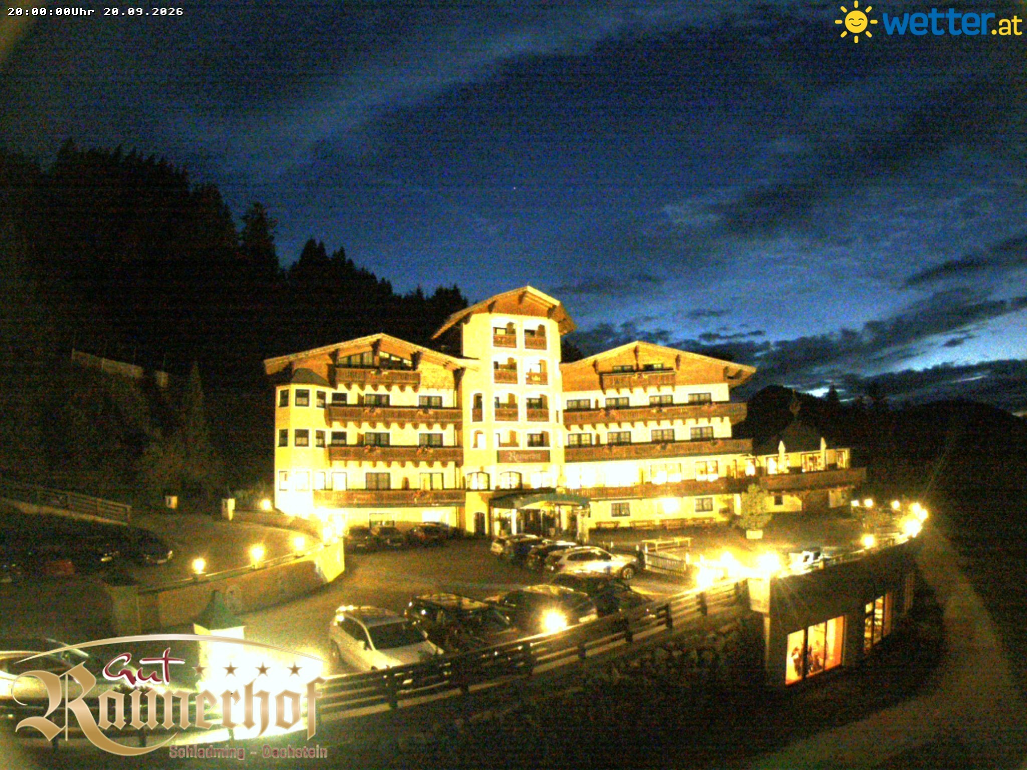 Archived image Webcam Schladming: Hotel Raunerhof
