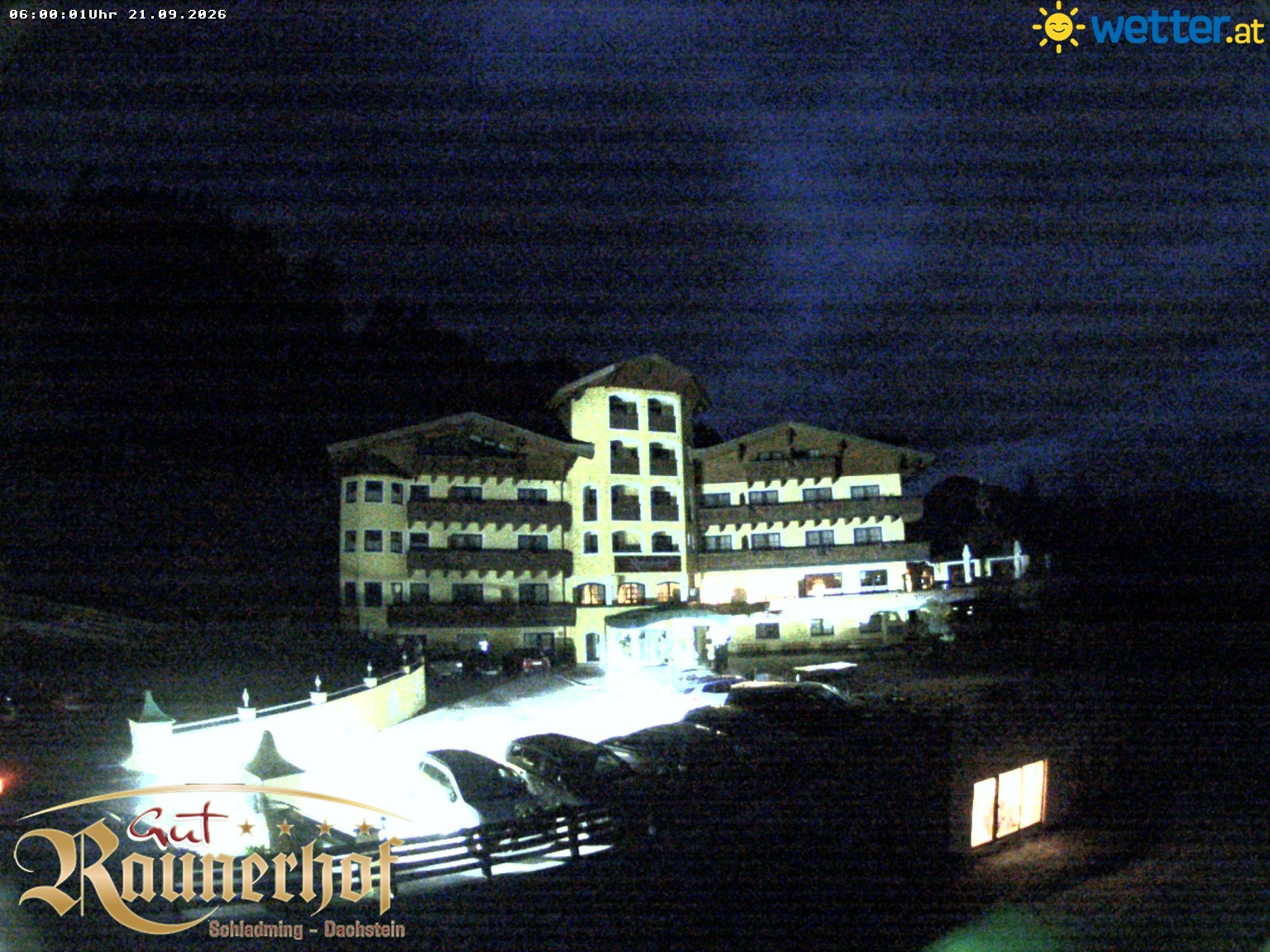 Archived image Webcam Schladming: Hotel Raunerhof