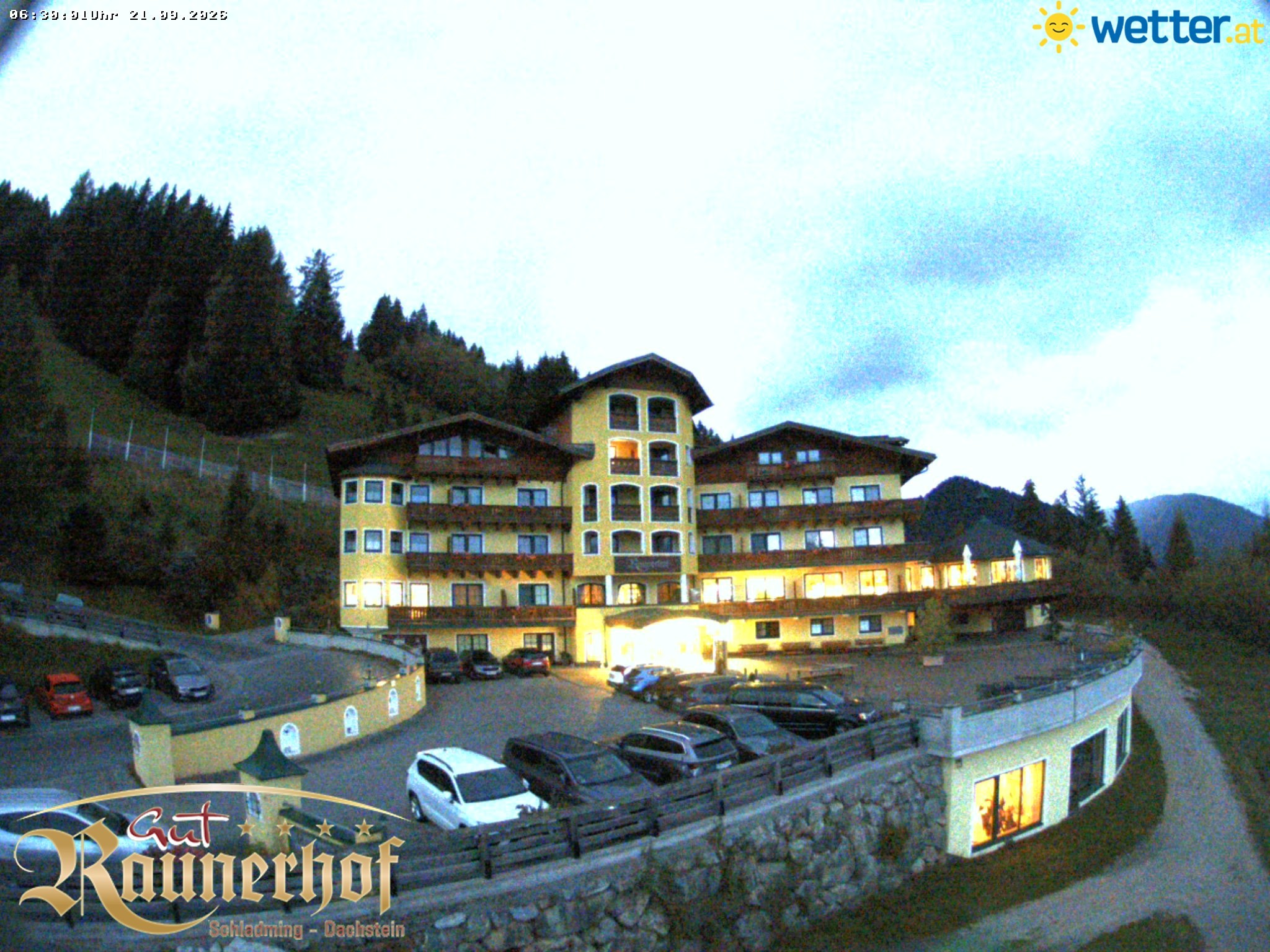 Archived image Webcam Schladming: Hotel Raunerhof