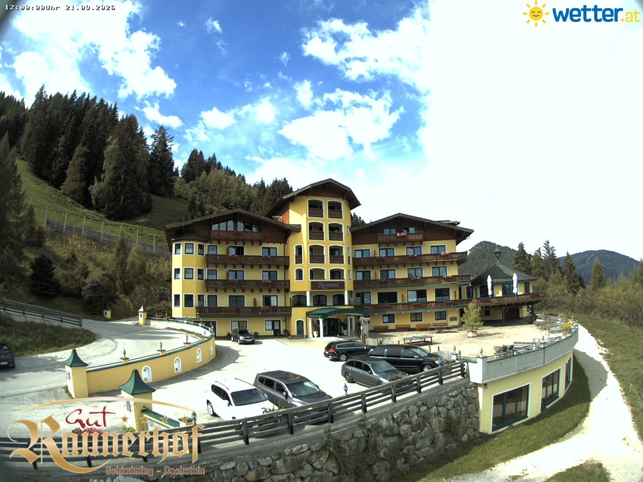 Archived image Webcam Schladming: Hotel Raunerhof