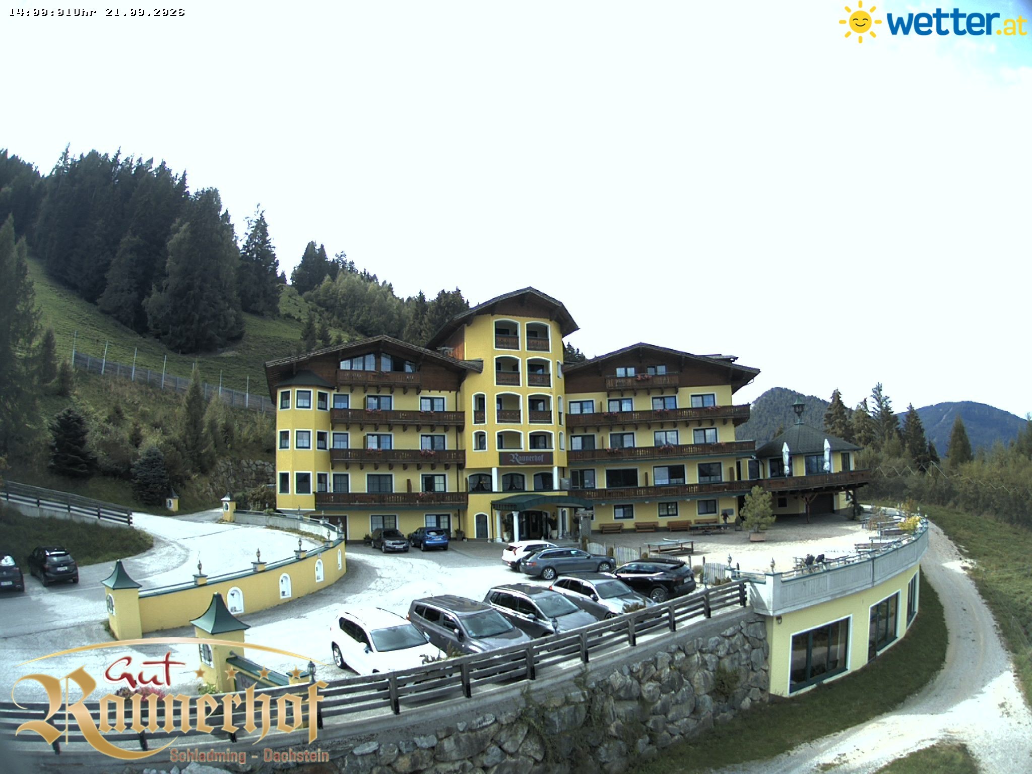 Archived image Webcam Schladming: Hotel Raunerhof