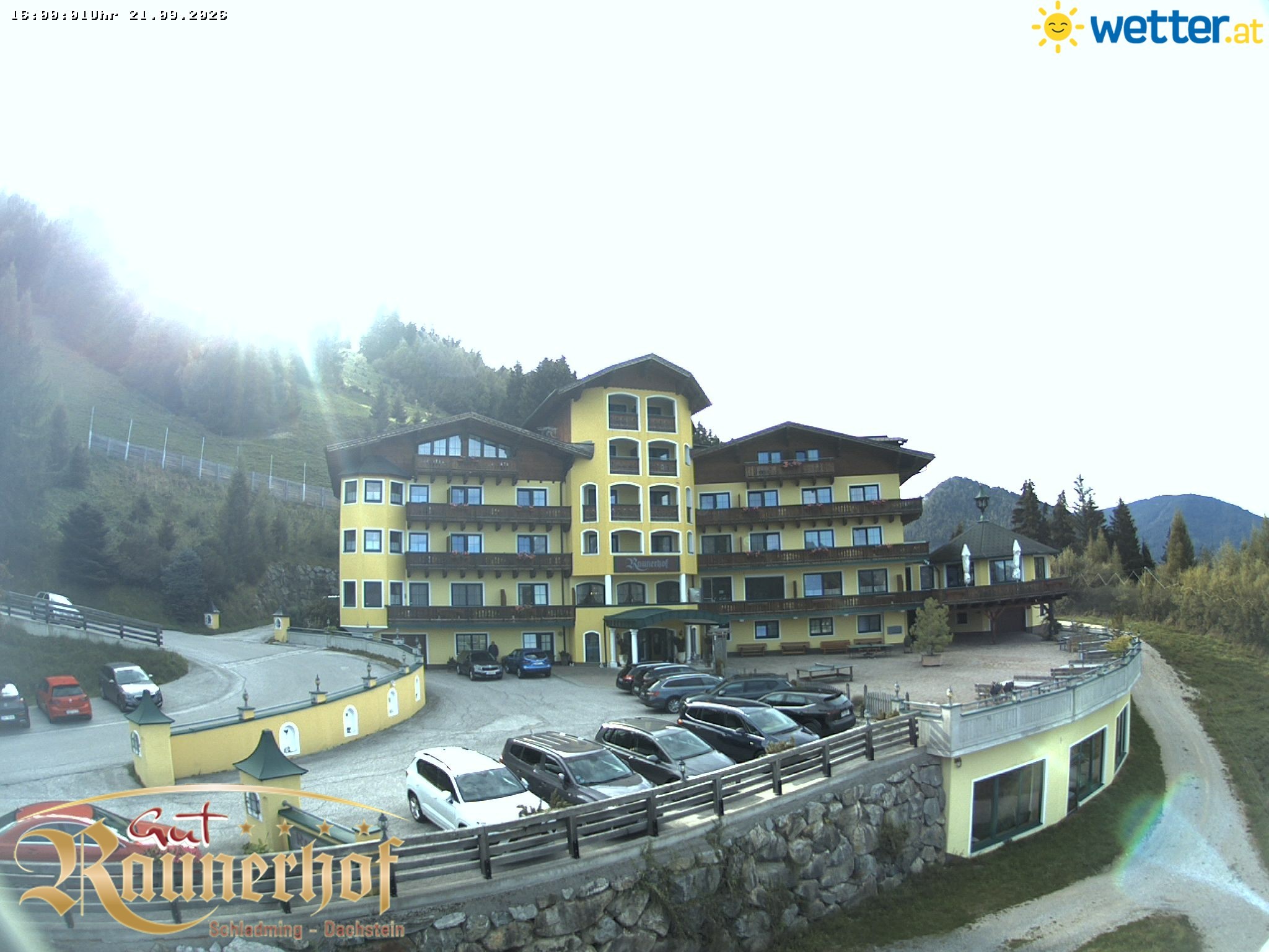 Archived image Webcam Schladming: Hotel Raunerhof
