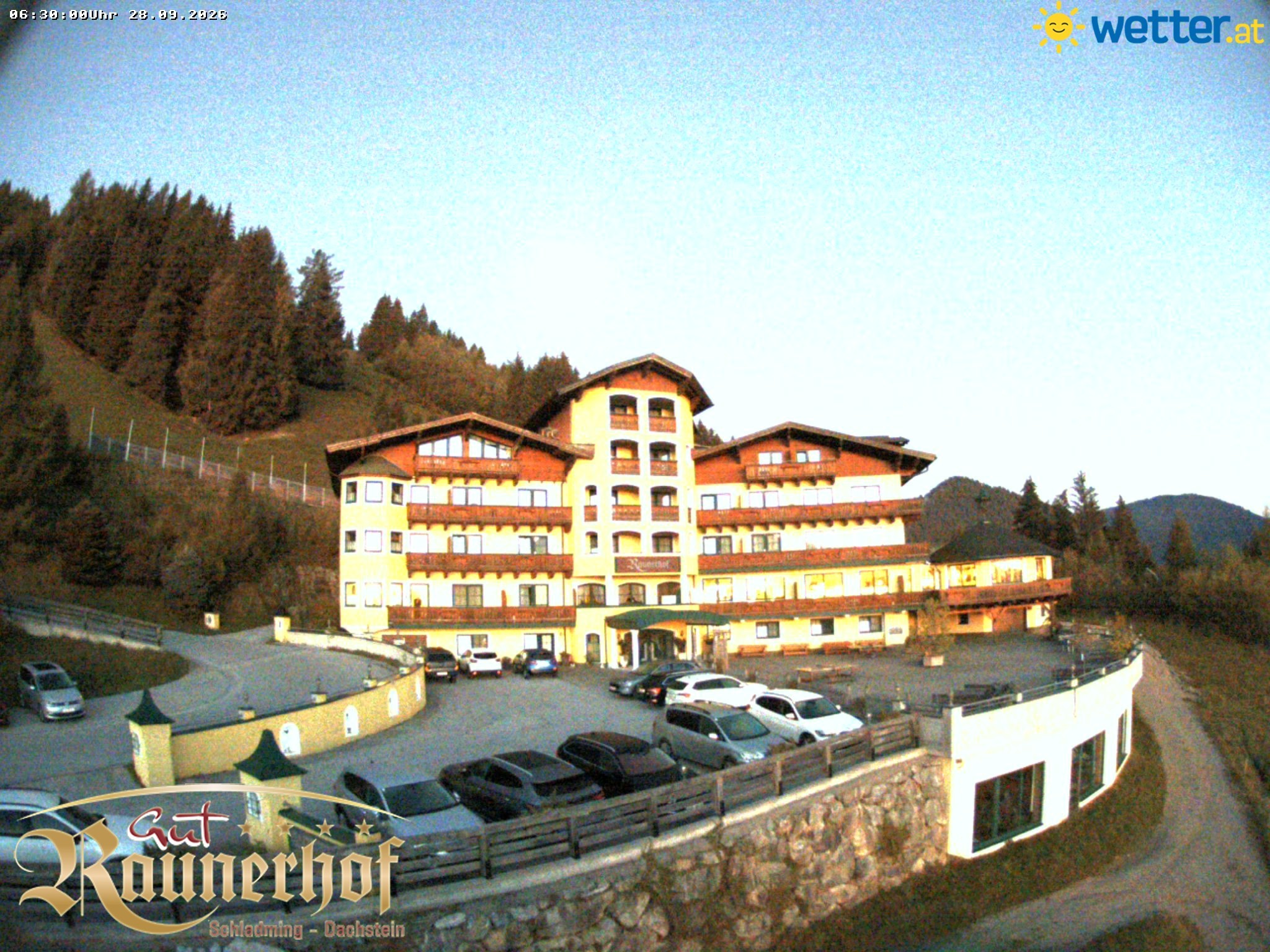 Archived image Webcam Schladming: Hotel Raunerhof