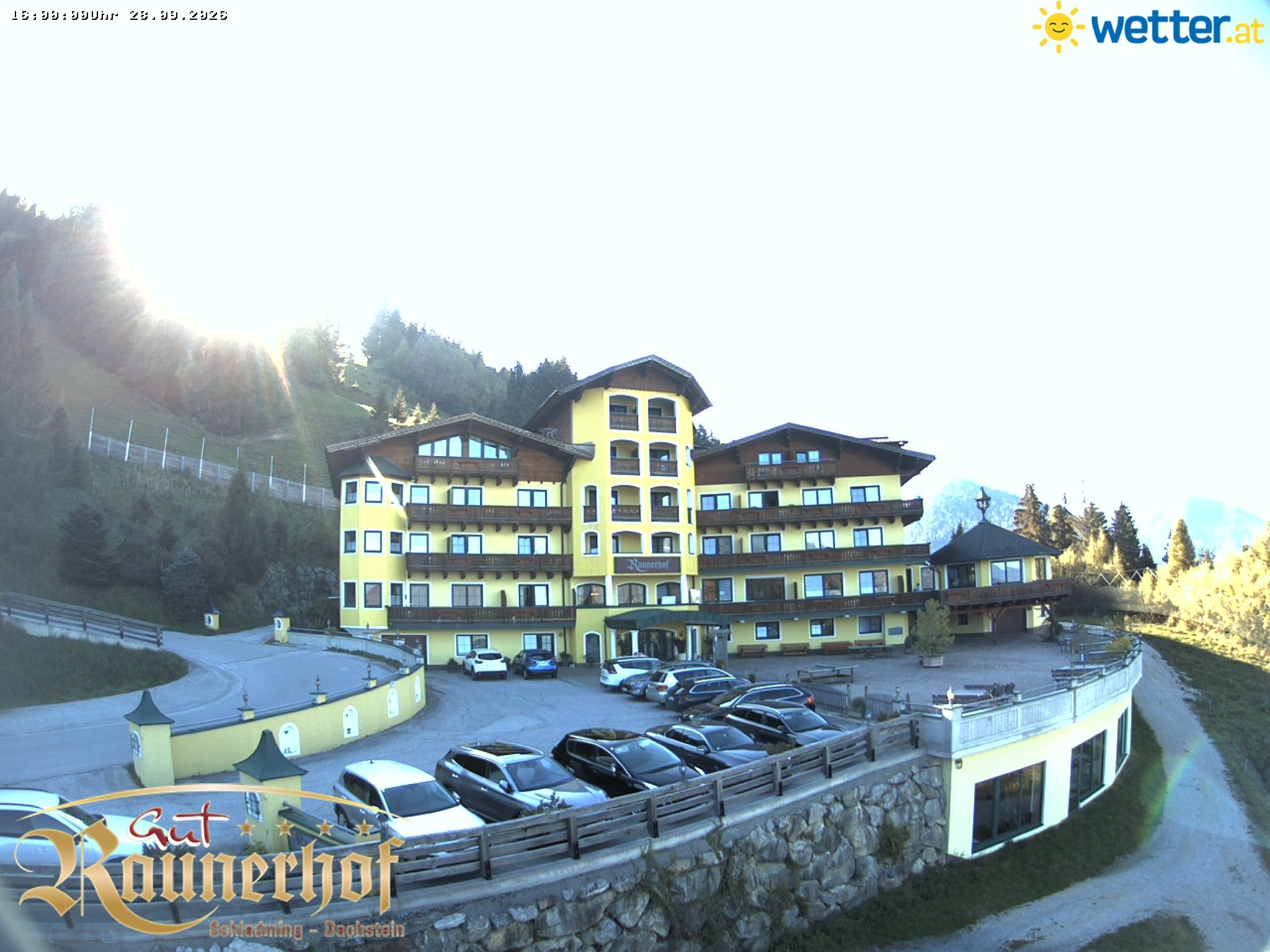 Archived image Webcam Schladming: Hotel Raunerhof