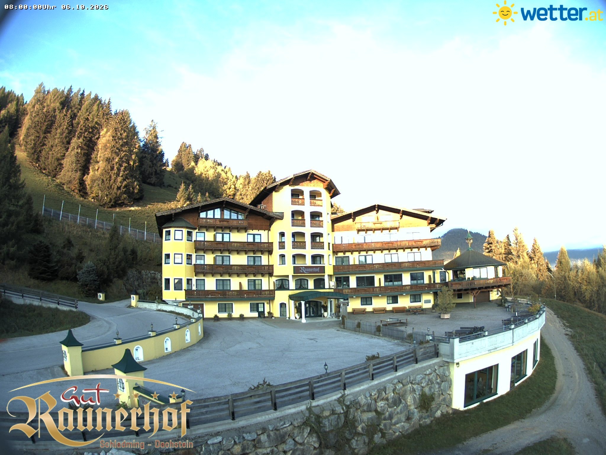 Archived image Webcam Schladming: Hotel Raunerhof