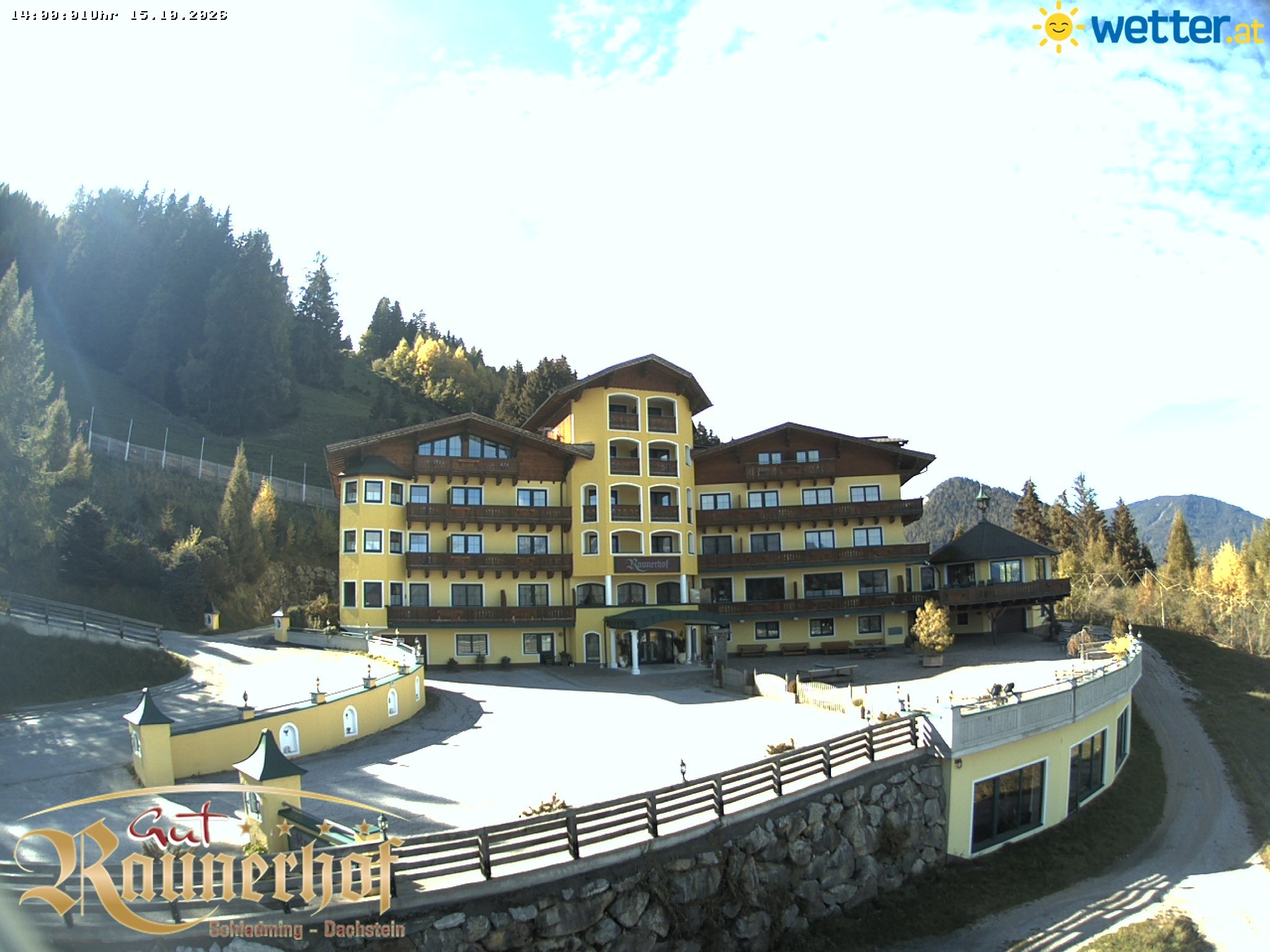 Archived image Webcam Schladming: Hotel Raunerhof