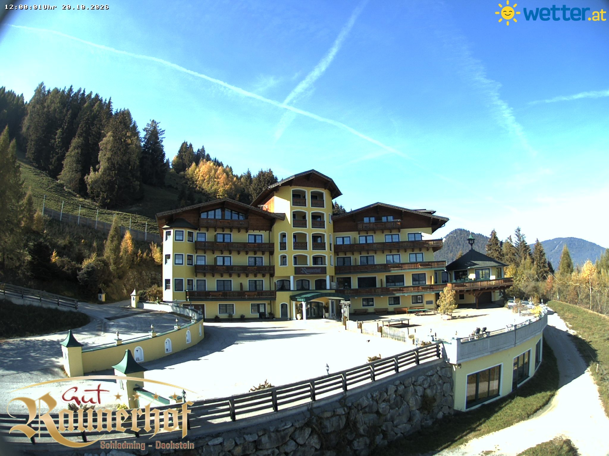 Archived image Webcam Schladming: Hotel Raunerhof