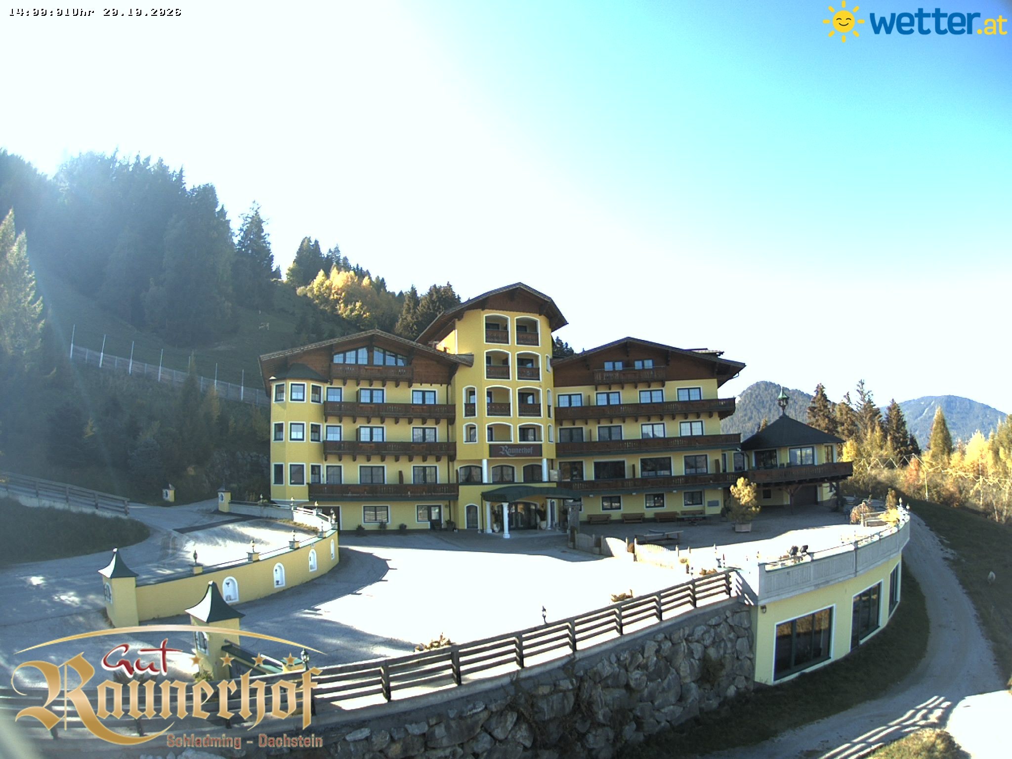 Archived image Webcam Schladming: Hotel Raunerhof