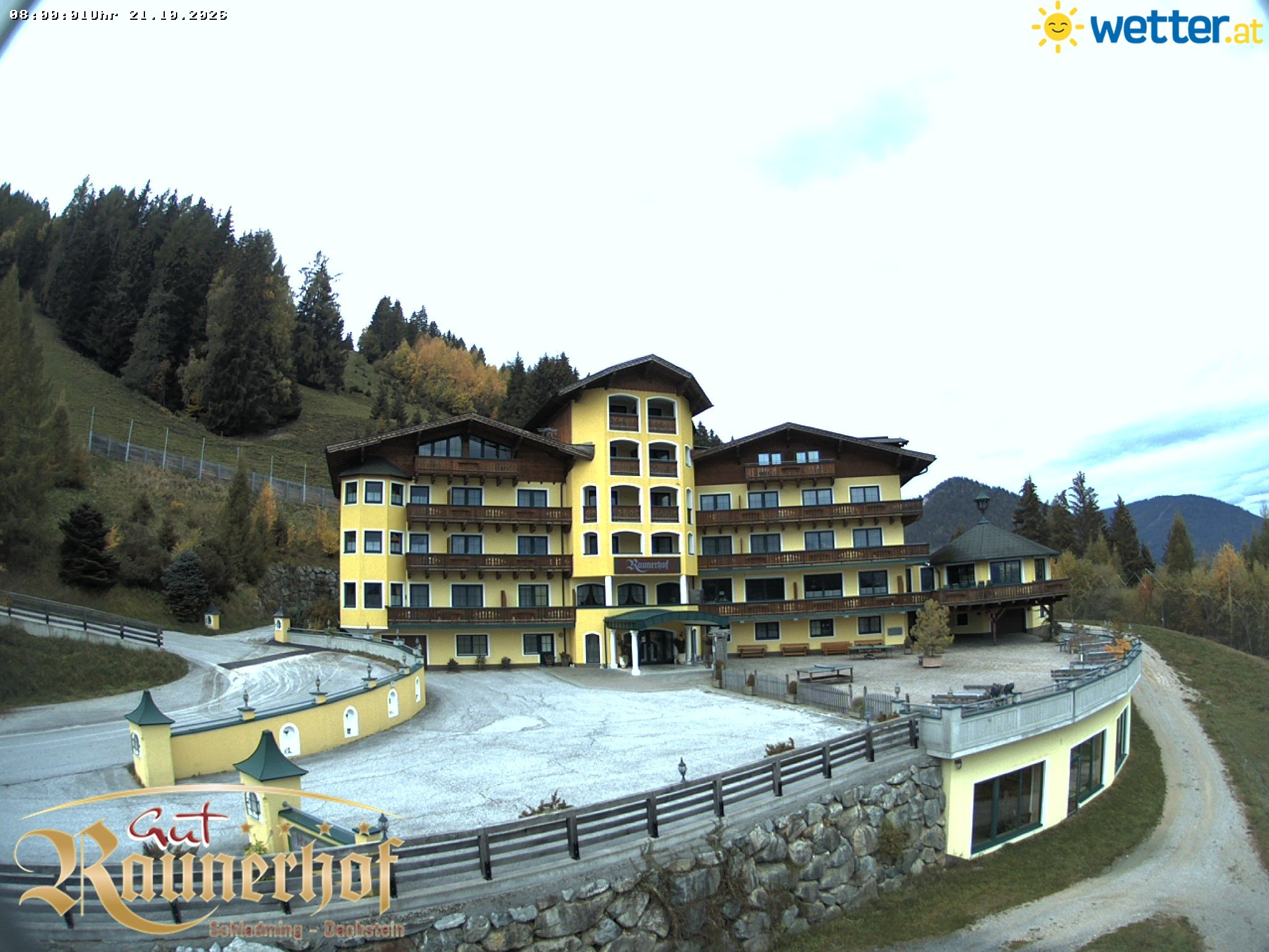 Archived image Webcam Schladming: Hotel Raunerhof