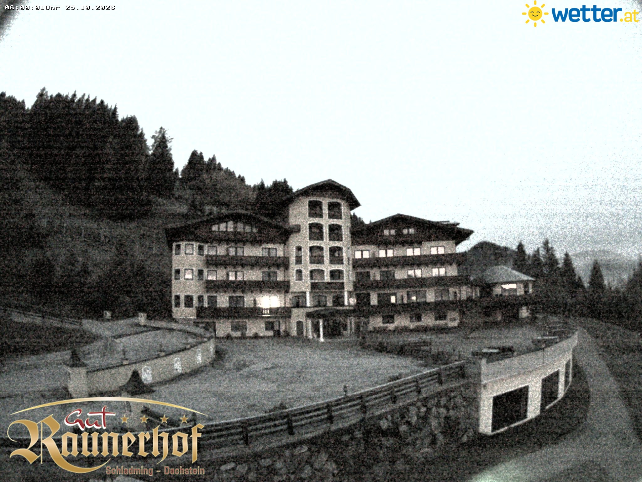 Archived image Webcam Schladming: Hotel Raunerhof