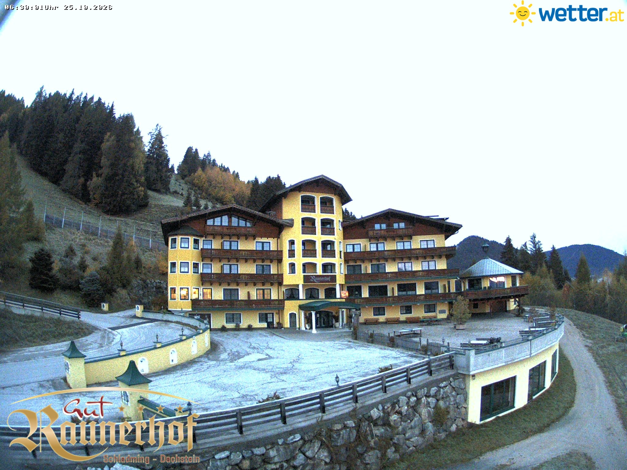 Archived image Webcam Schladming: Hotel Raunerhof