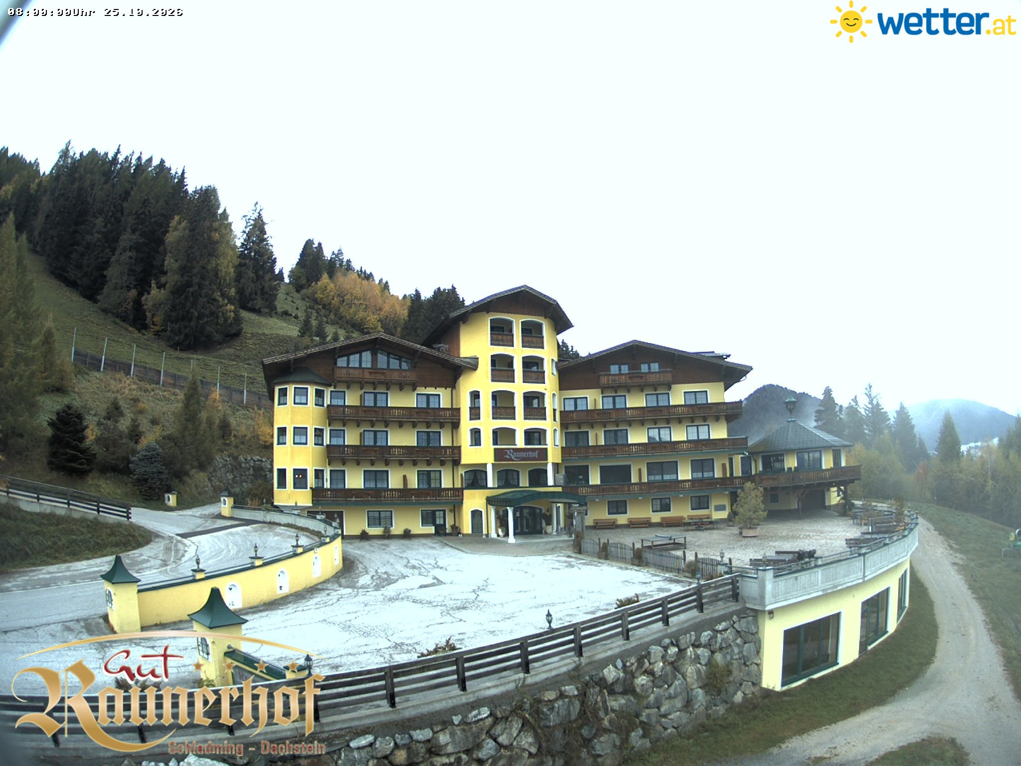 Archived image Webcam Schladming: Hotel Raunerhof