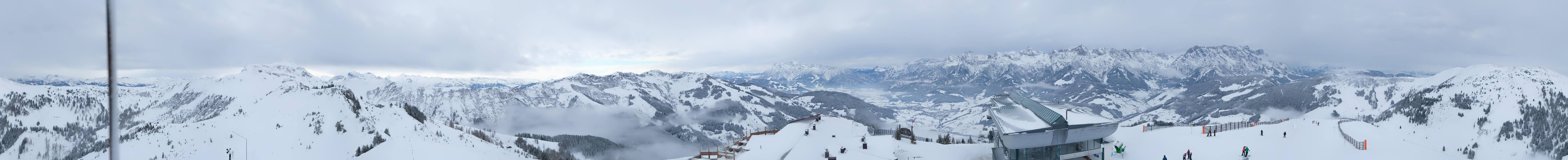 Archiv Foto Webcam Panorama vom Hochkönig