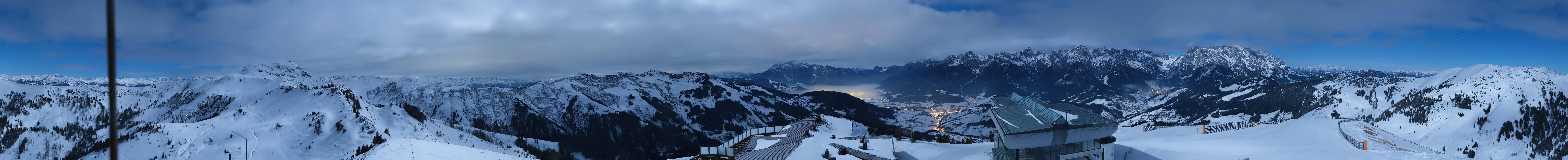 Archiv Foto Webcam Panorama vom Hochkönig