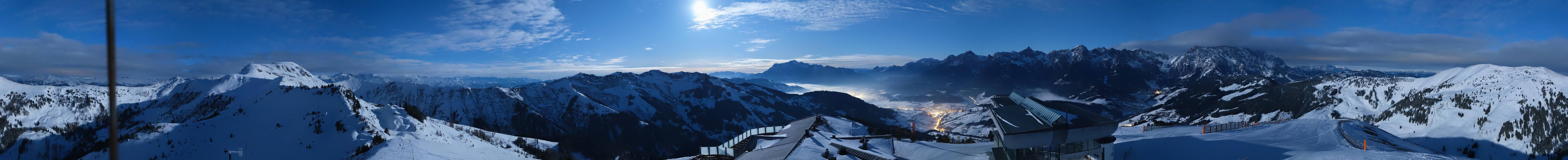 Archiv Foto Webcam Panorama vom Hochkönig