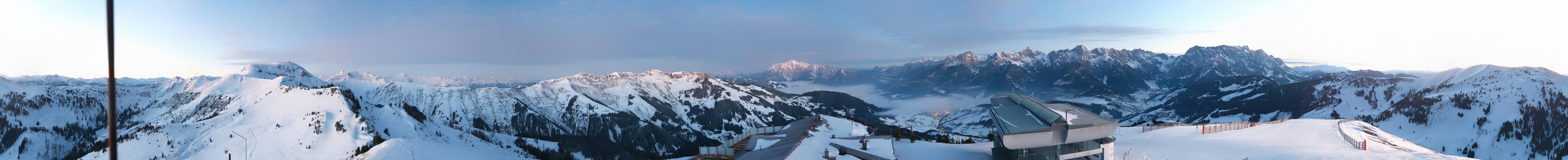 Archiv Foto Webcam Panorama vom Hochkönig