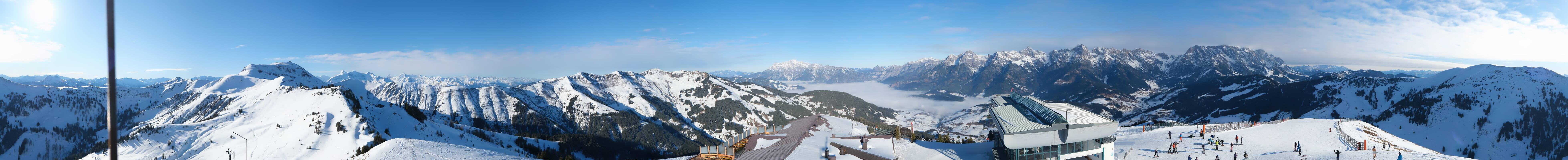 Archiv Foto Webcam Panorama vom Hochkönig