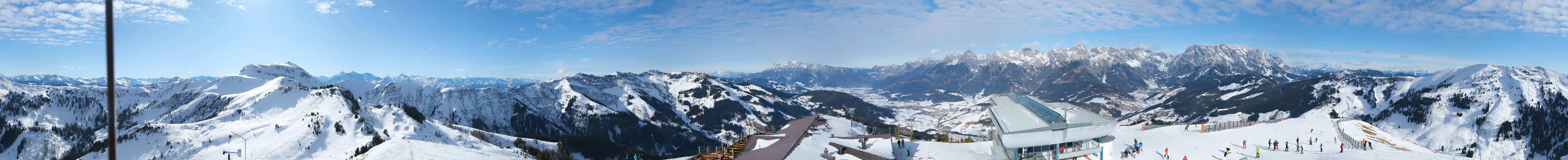 Archiv Foto Webcam Panorama vom Hochkönig