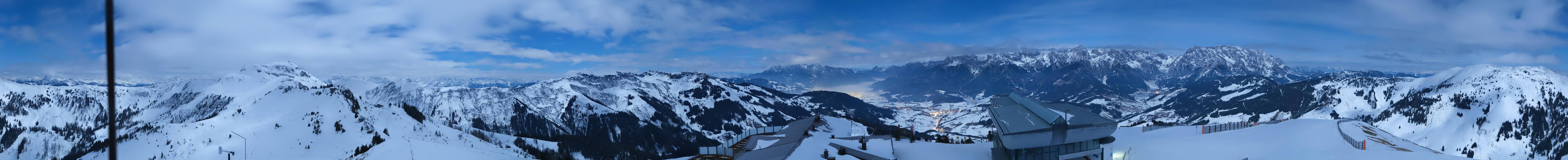 Archiv Foto Webcam Panorama vom Hochkönig