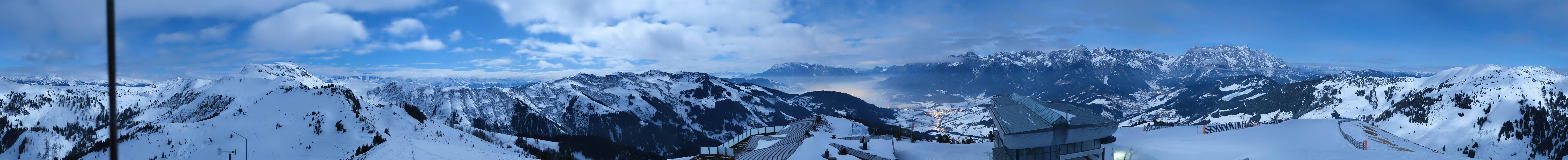 Archiv Foto Webcam Panorama vom Hochkönig