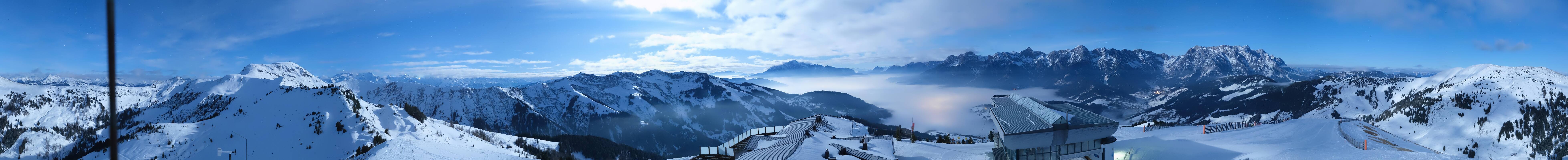 Archiv Foto Webcam Panorama vom Hochkönig