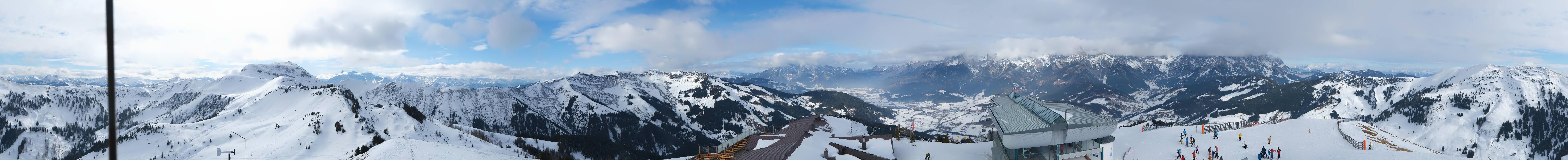Archiv Foto Webcam Panorama vom Hochkönig