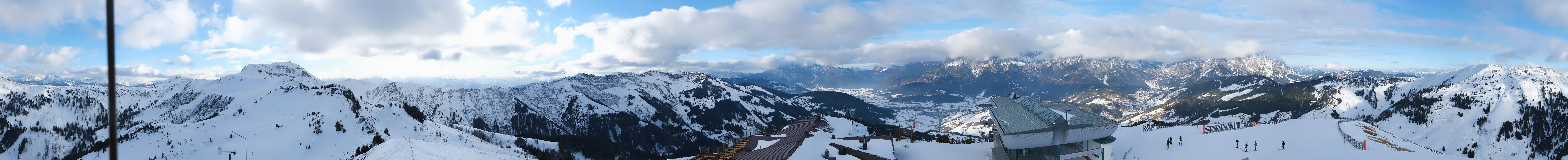 Archiv Foto Webcam Panorama vom Hochkönig