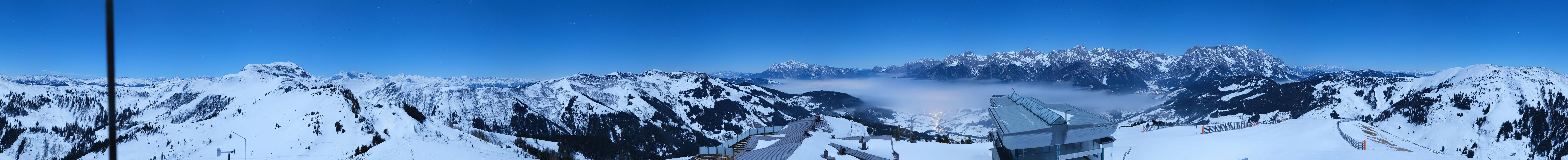 Archiv Foto Webcam Panorama vom Hochkönig
